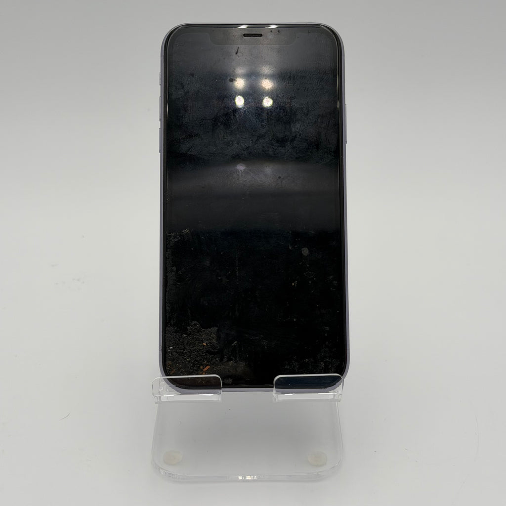 Broken Unlocked Apple iPhone XS Max - 64GB - Space Gray - Cracked Screen - No Charge