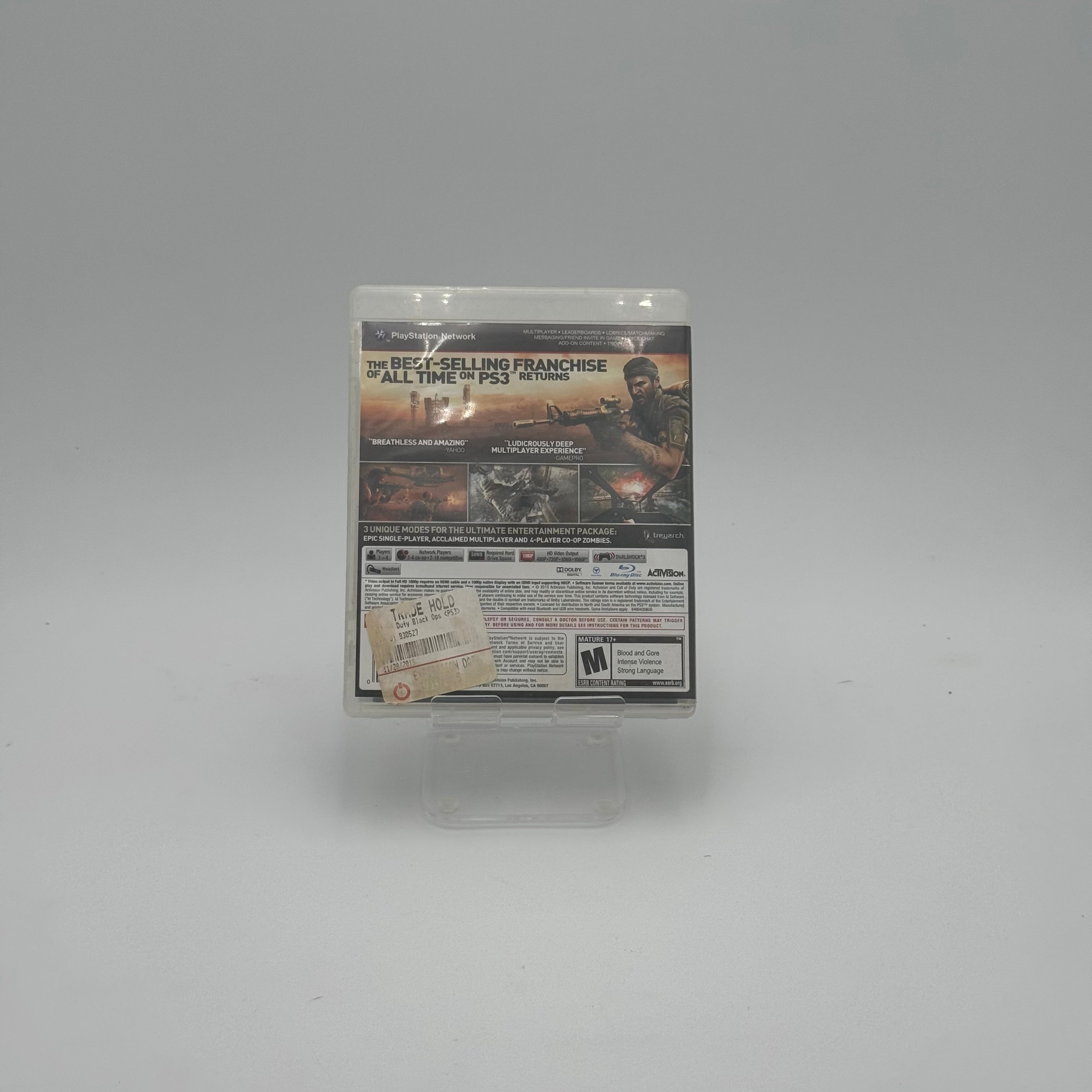 Call of Duty Black Ops PlayStation 3 PS3 - Used B Disc Only