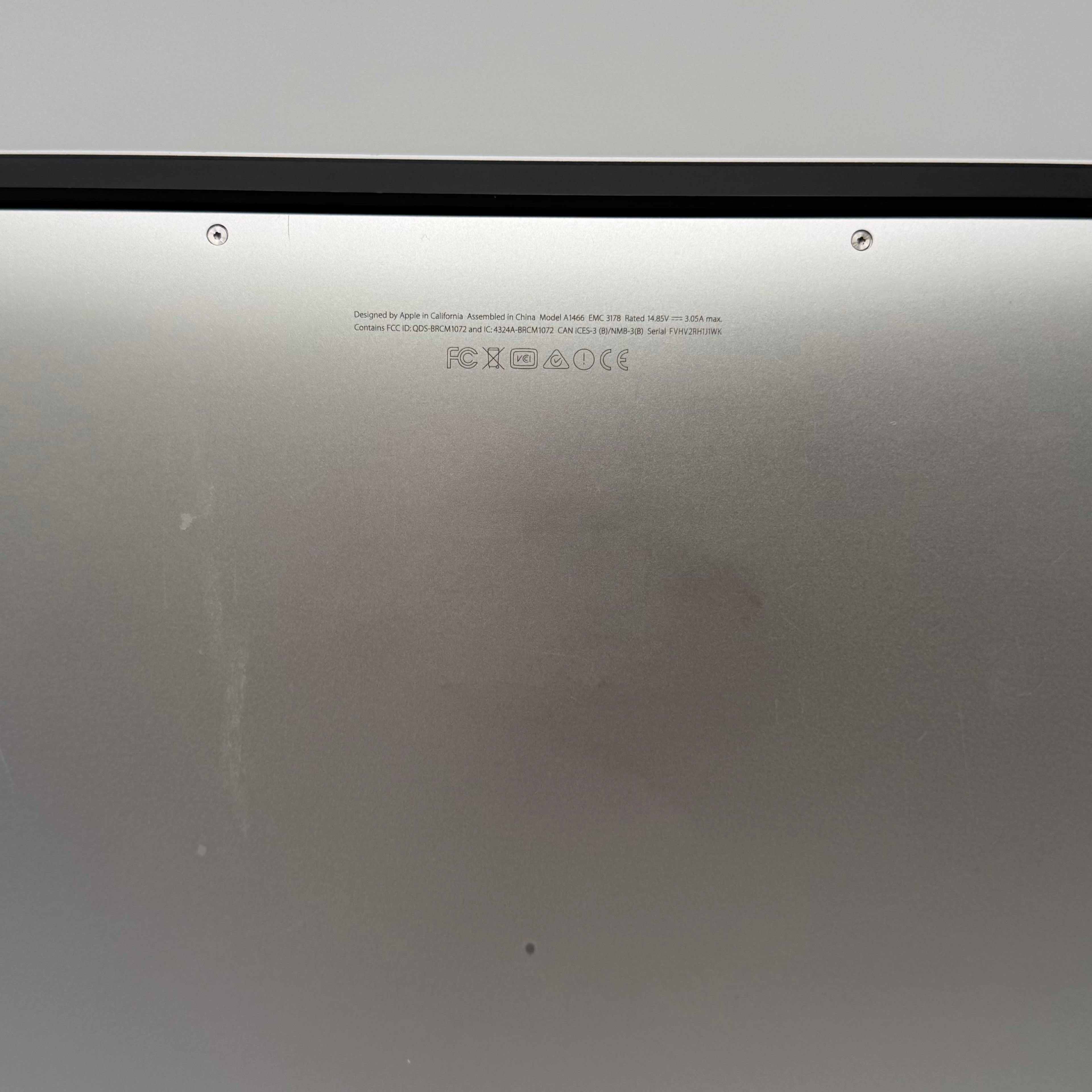 Apple MacBook Air 13" A1466 2017 13-inch 8GB RAM 128GB SSD Silver