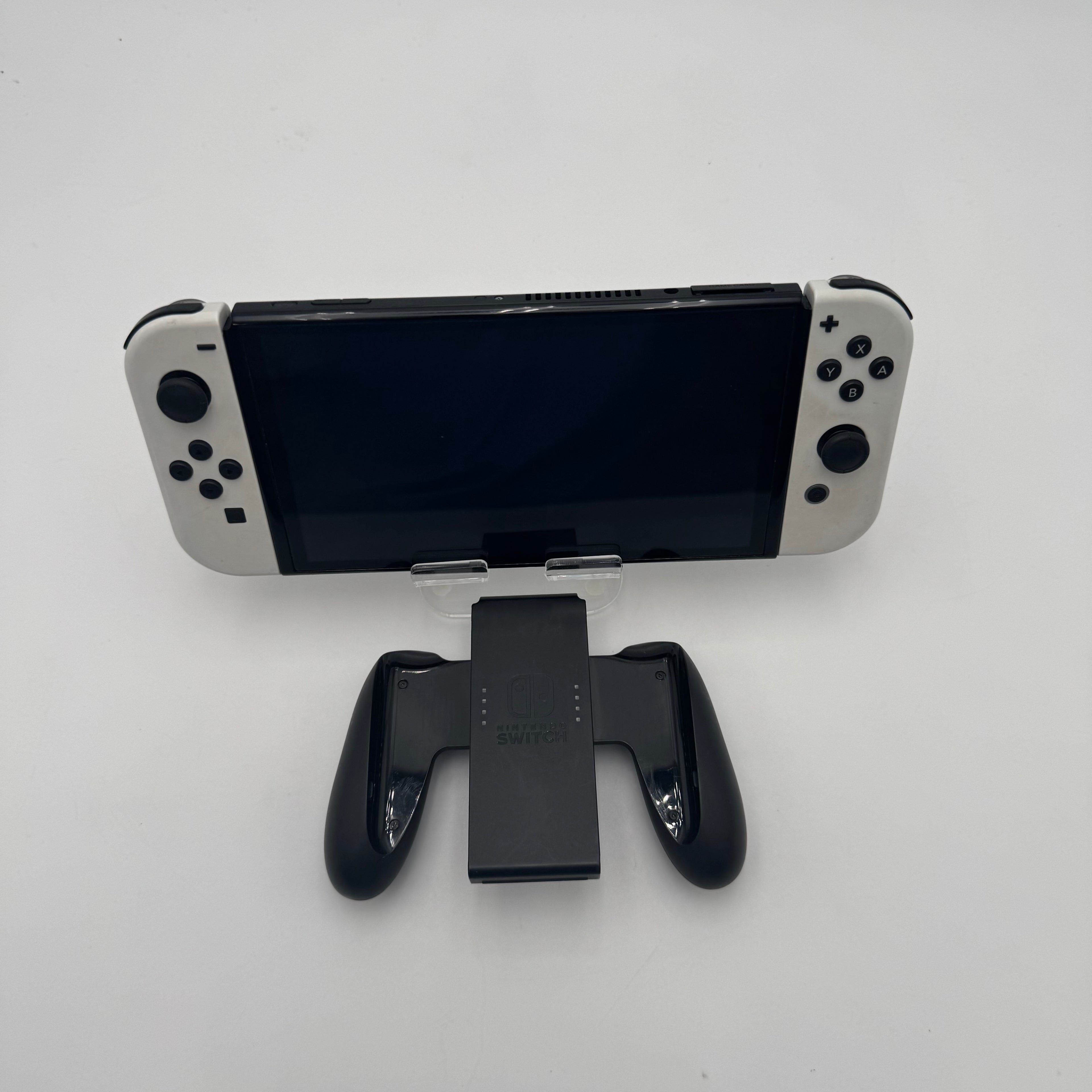 Nintendo Switch OLED (HEG-001) Handheld Console + Extras - Tested/Working
