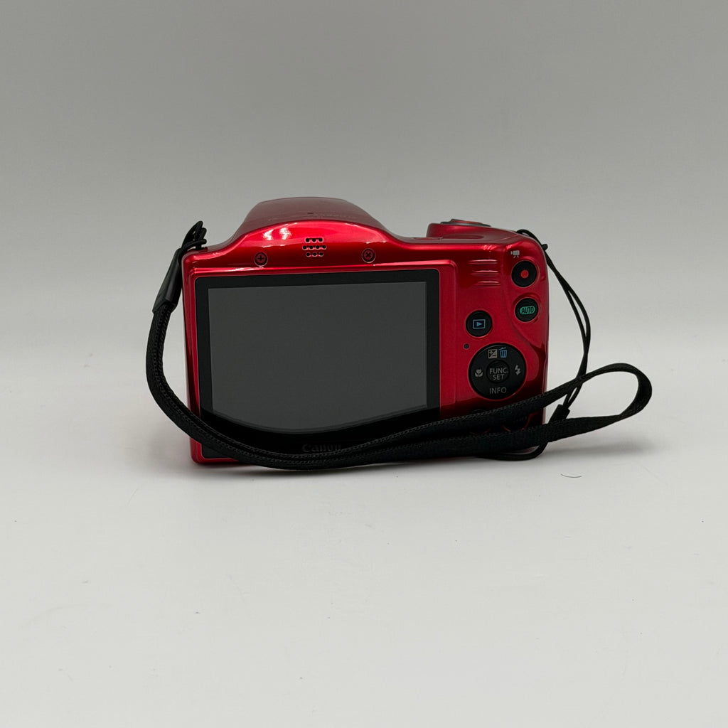 Canon PowerShot SX420 IS Digital Camera Red Used - A