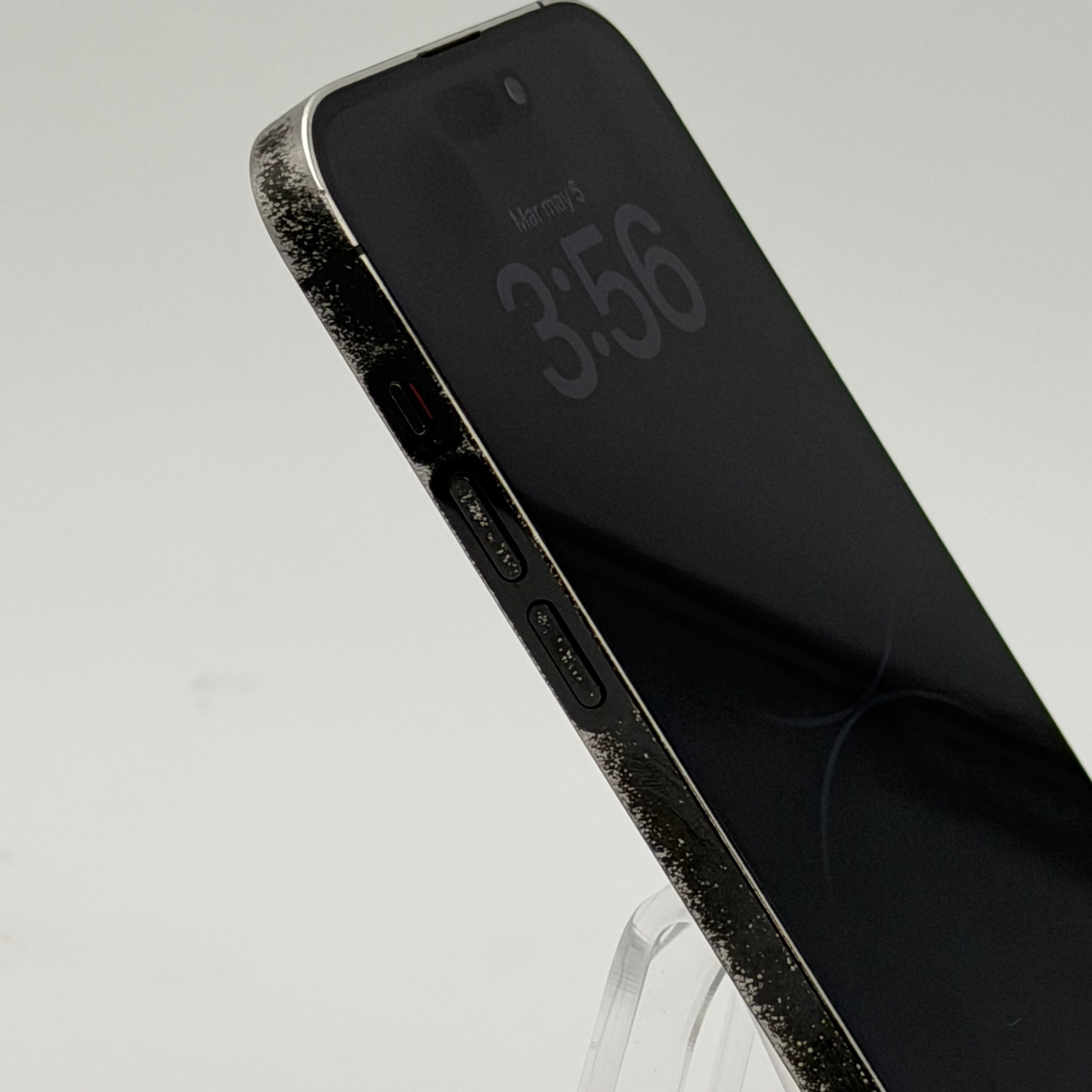 Apple iPhone 14 Pro Max 128GB (UNLOCKED) Black - 78% 🔋 Cracked Back