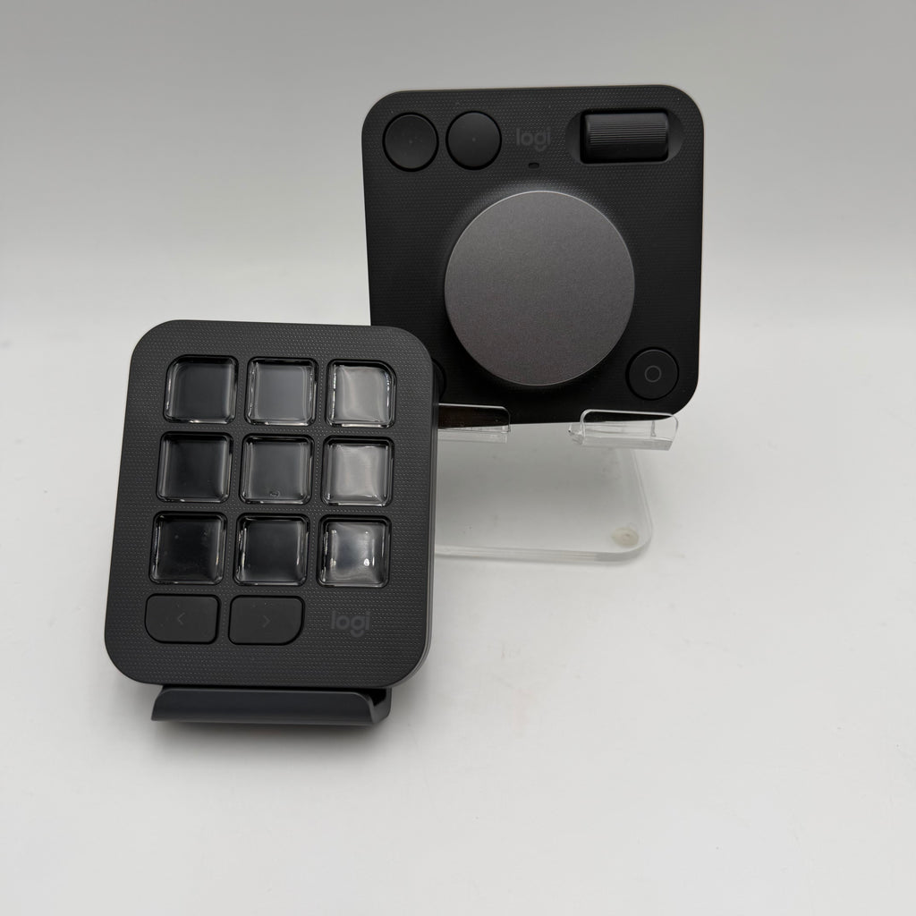 Logitech - MX Creative Console Programmable Keypad, Advanced Dialpad and Keypad