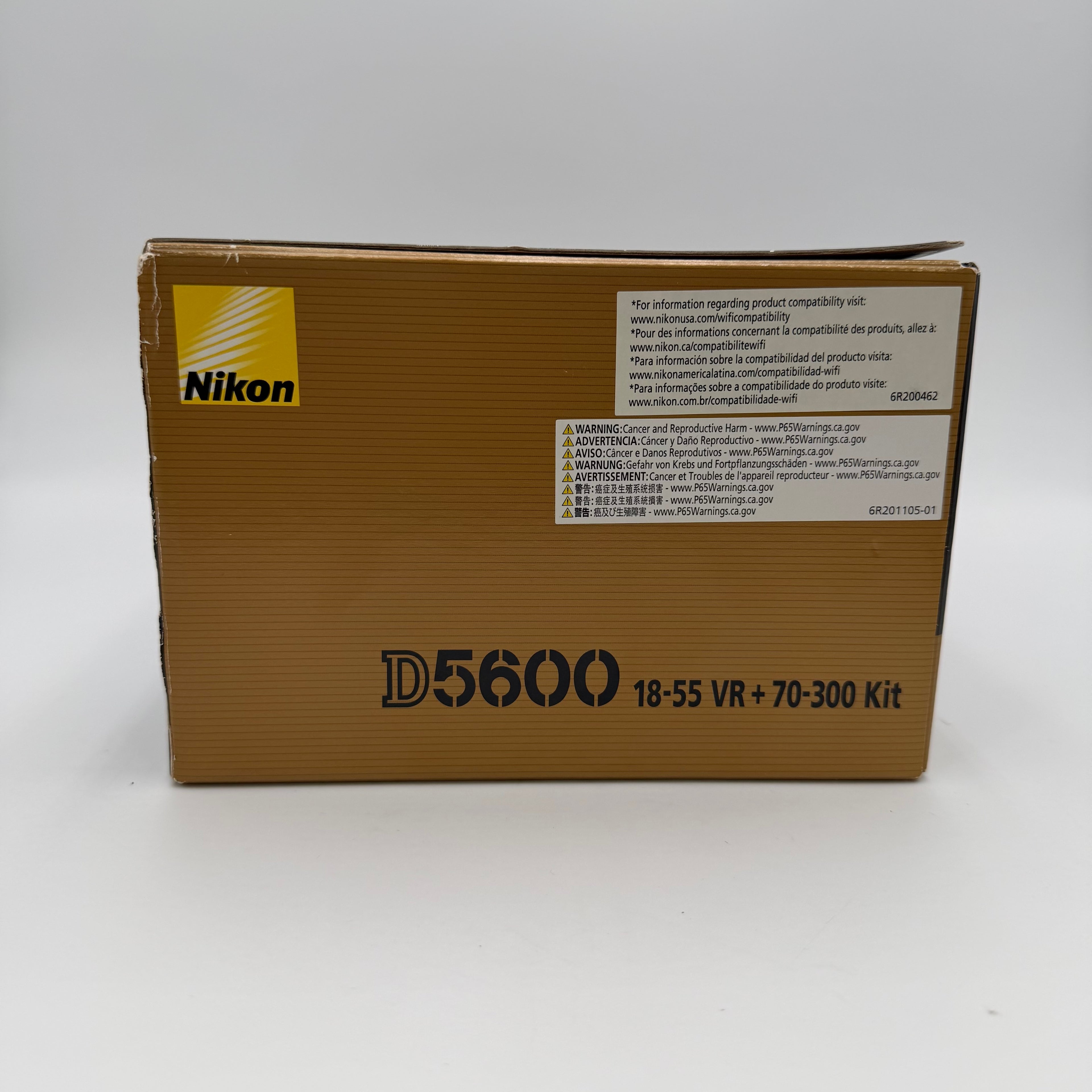 Nikon D5600 24.2 MP DSLR Camera - Black w/ 18-55mm, 70-300mm - FREE SHIPPING