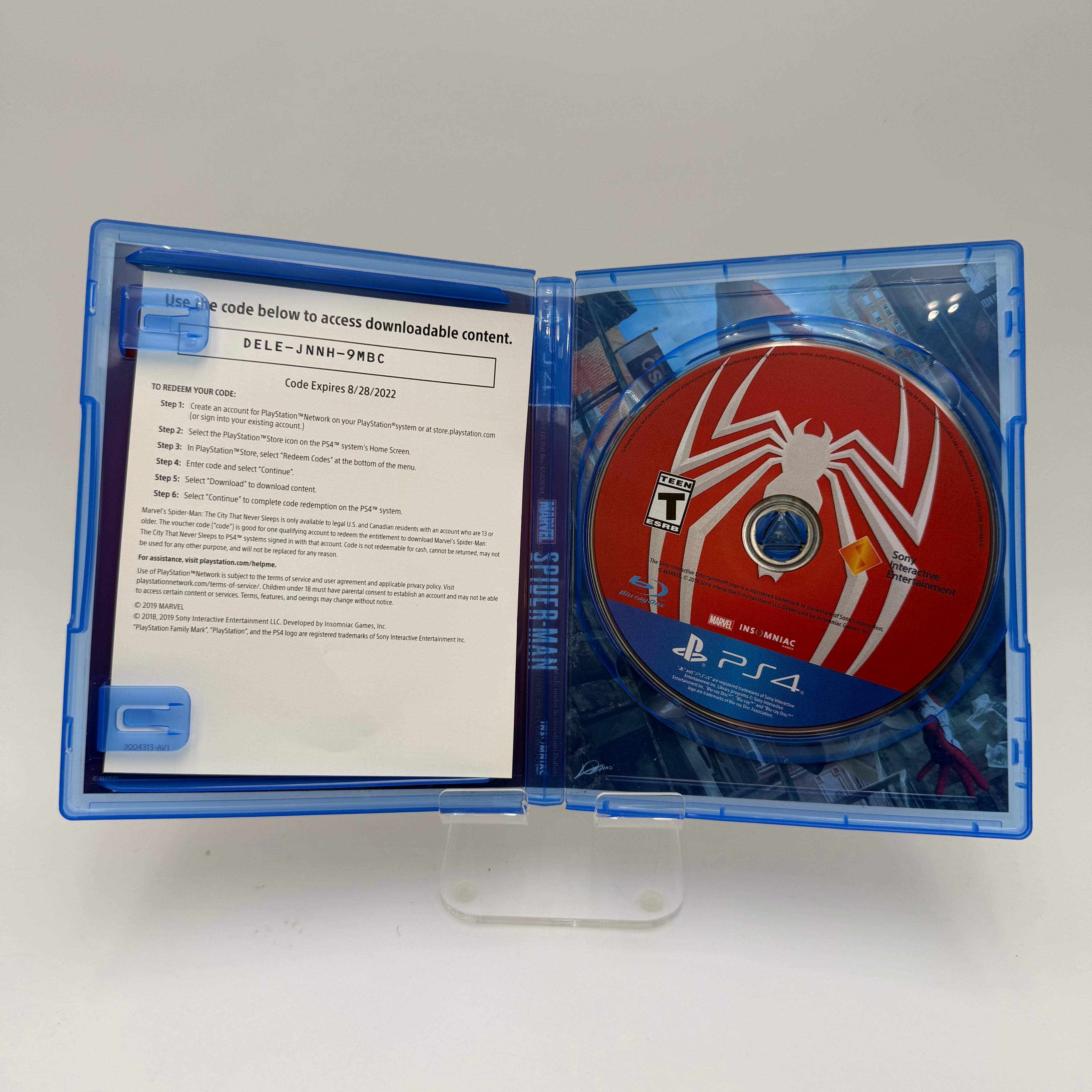 PlayStation 4 Marvel Spider-Man Video Game