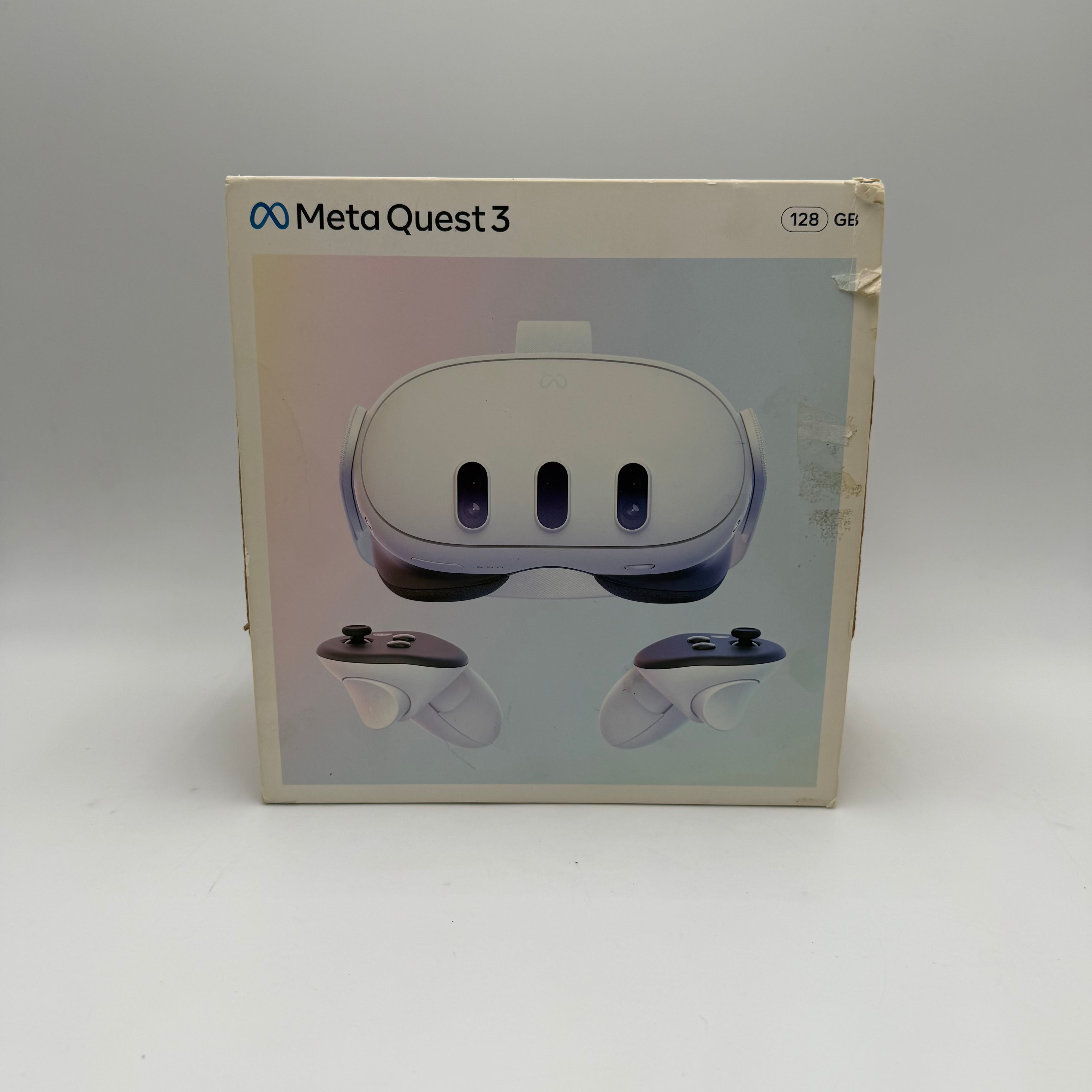 Meta Quest 3 VR 128GB Headset + L/R Touch Plus Controllers & Accessories