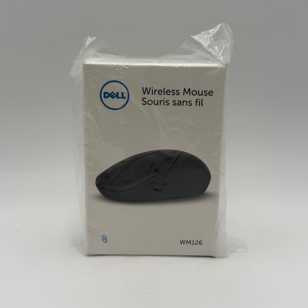 Dell WM126 Wireless Mouse Black New In Box