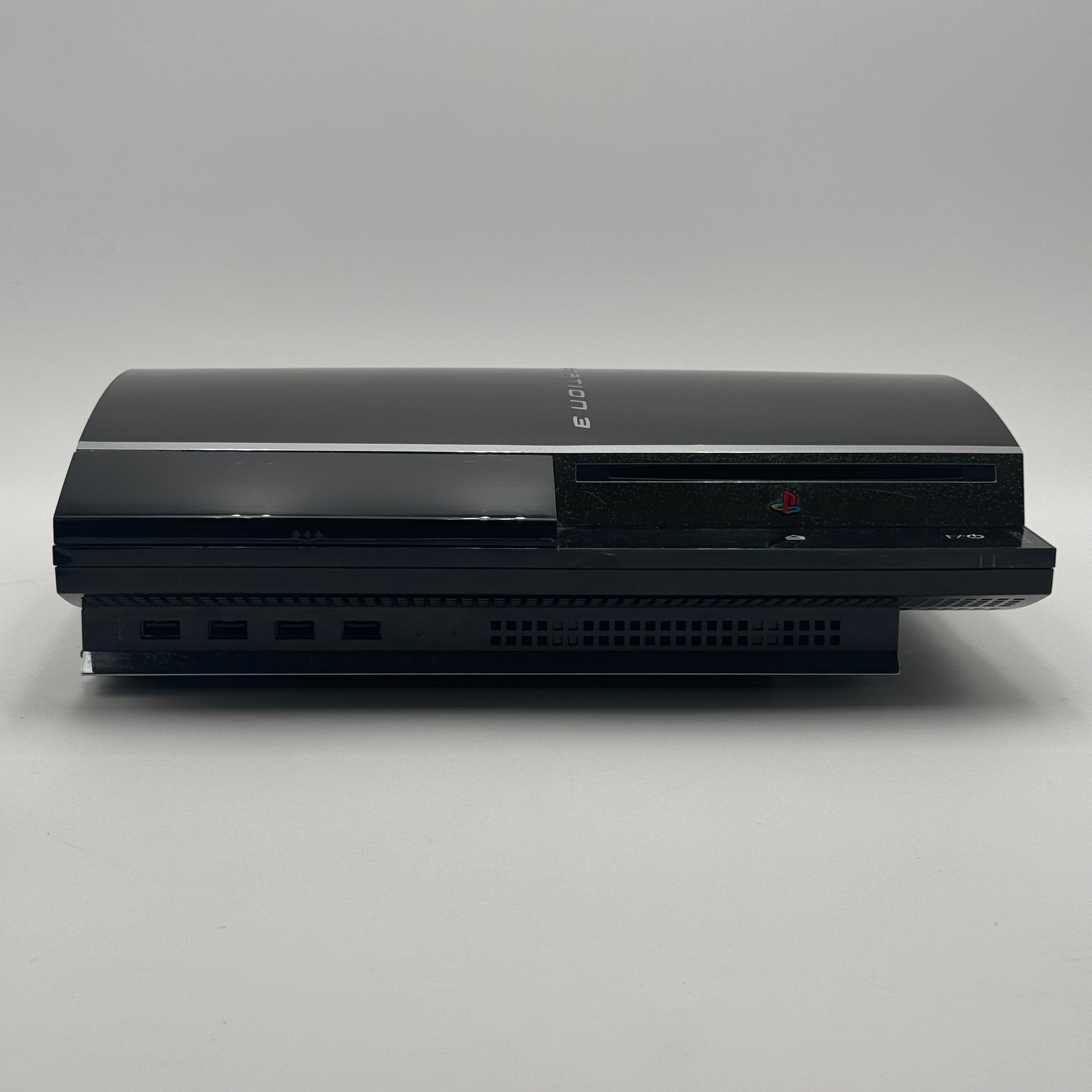 Sony PlayStation 3 PS3 Fat 80GB CECHE01 Console Bundle w/ Controller - Good Condition