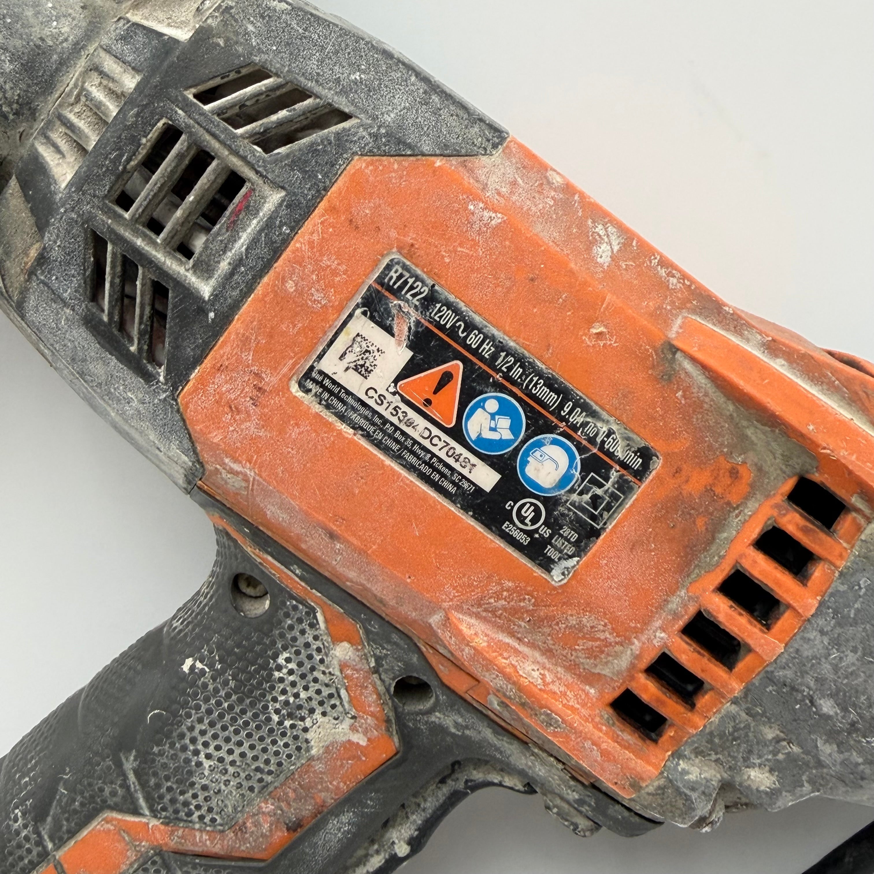 RIDGID R7122 1/2 inch Spade Handle Mud MIxer
