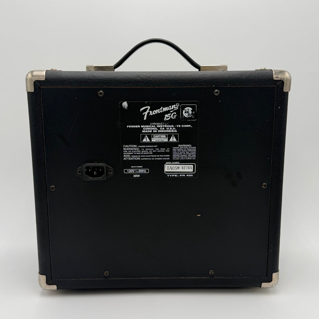 Fender Frontman 15G 15 watt Guitar Amp POWER CABLE INCLUDE