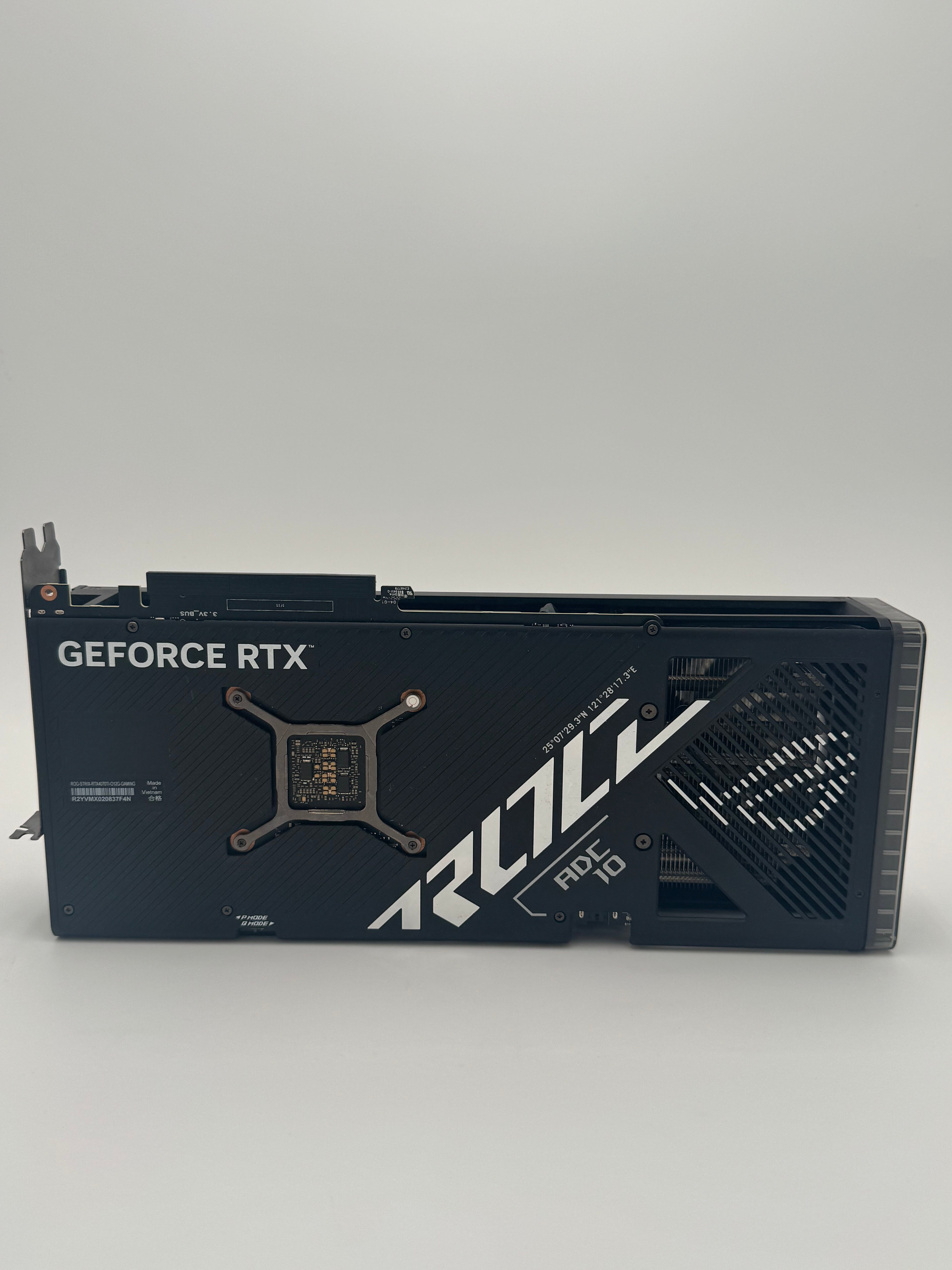 Asus ROG STRIX GeForce RTX 4070 Ti 12GB OC Graphics Card - Black