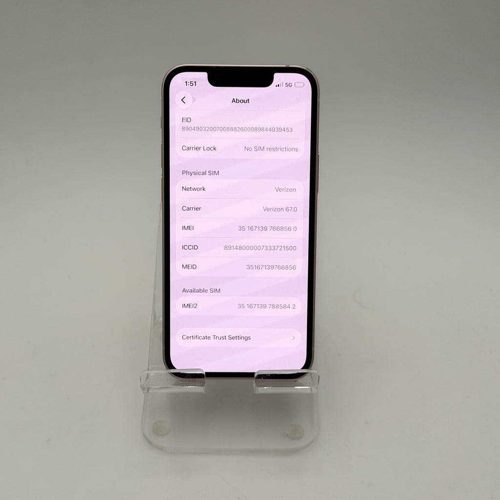 Unlocked Apple iPhone 13 Mini 512GB  - 92% BH