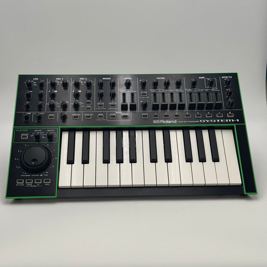Roland System-1 Plug-Out Analog Modeling Synthesizer Keyboard W/ Power Supply