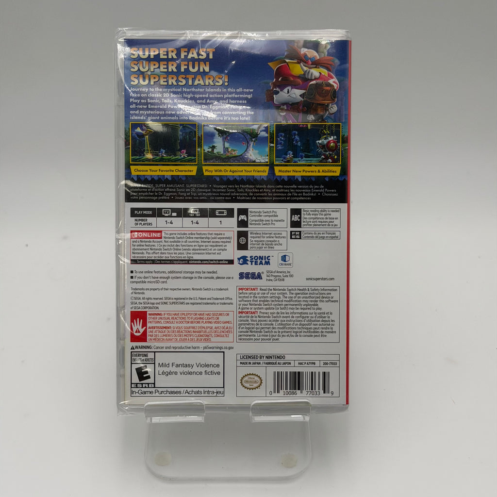 Sonic Superstars - Nintendo Switch - Brand New