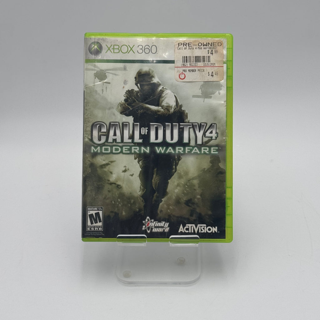 Microsoft Xbox 360 Call of Duty 4: Modern Warfare
