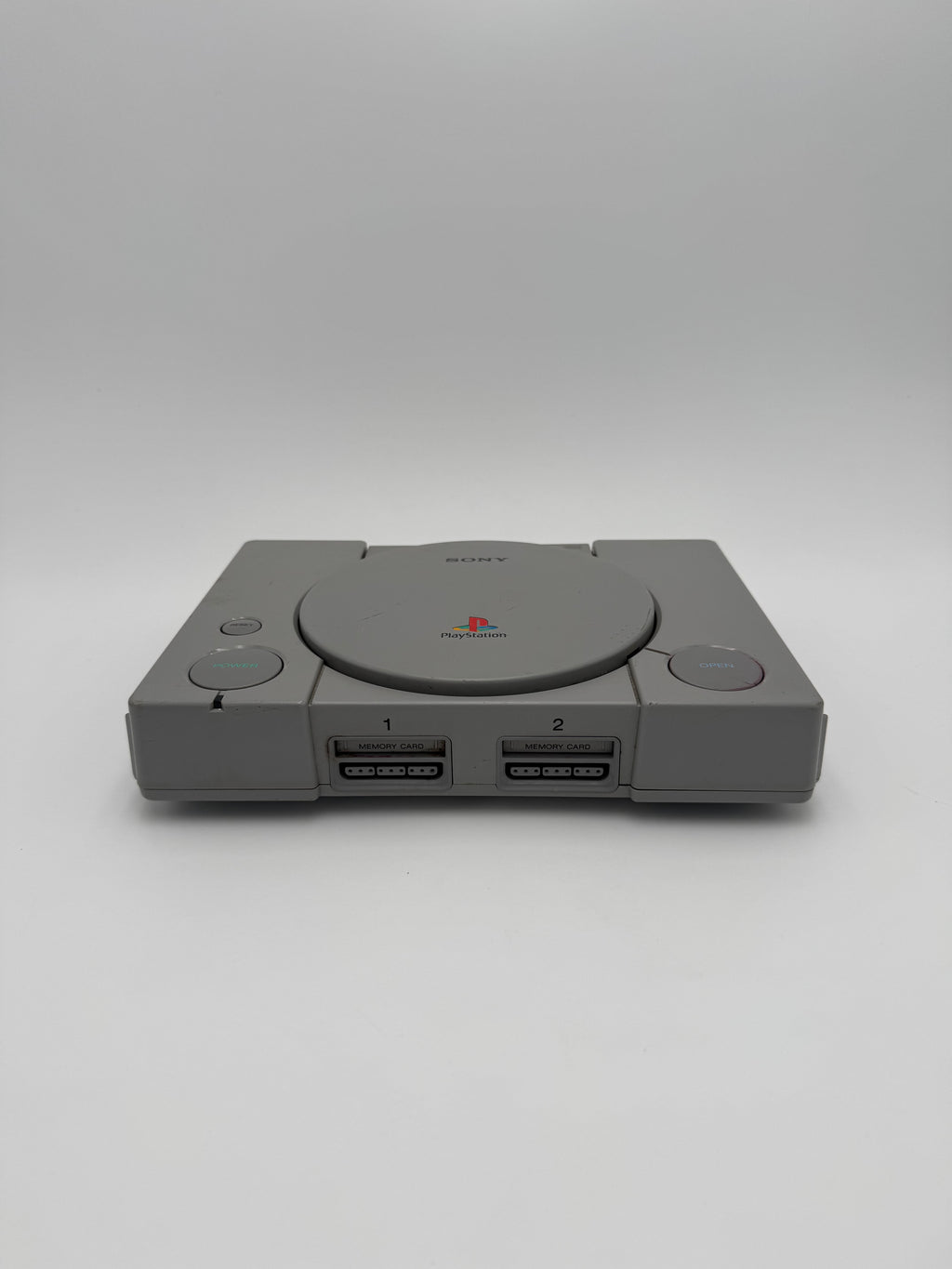 Sony PlayStation 1 SCPH-9001 Video Game Console - Silver - Broken