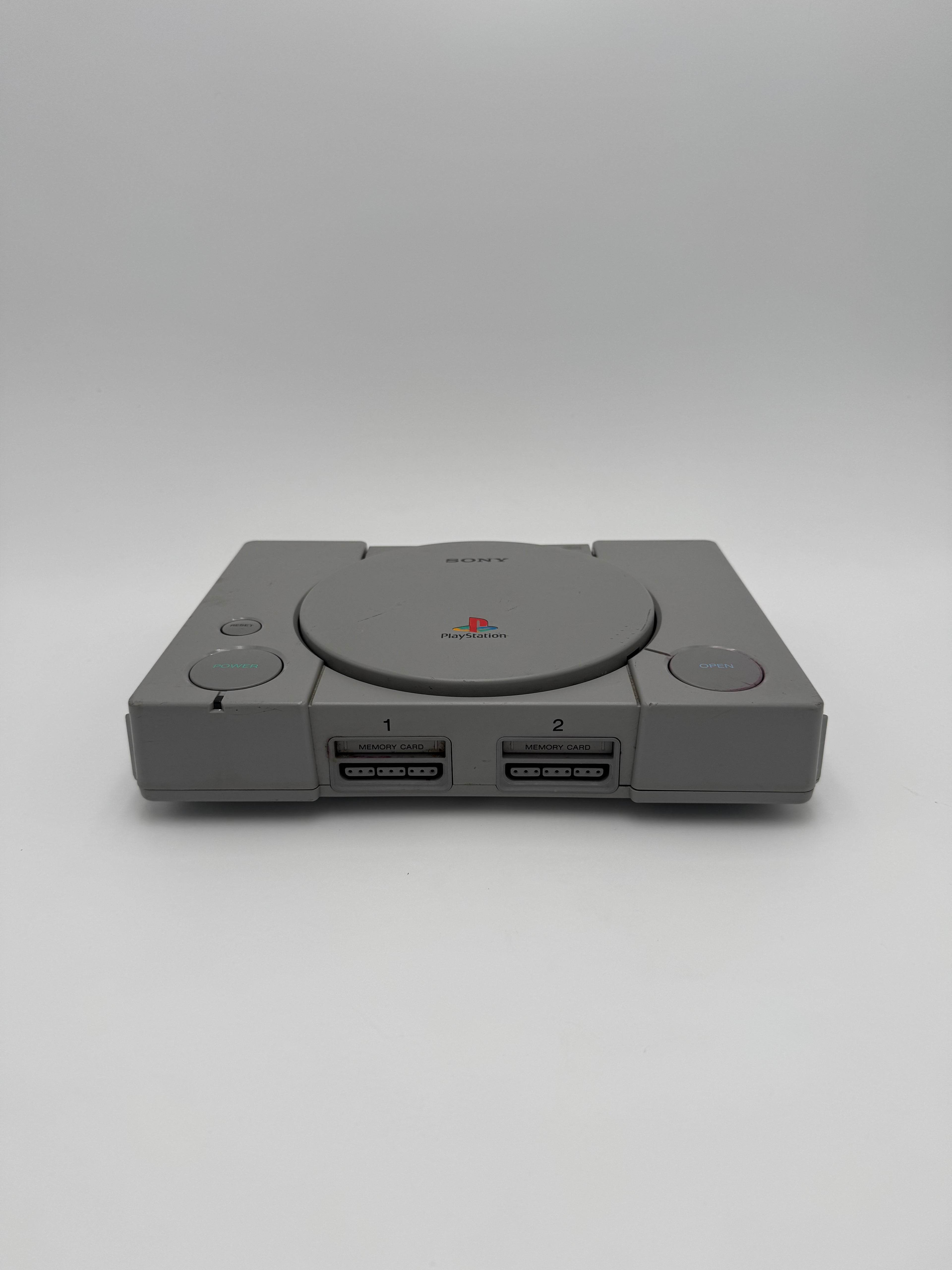 Sony PlayStation 1 SCPH-9001 Video Game Console - Silver - Broken