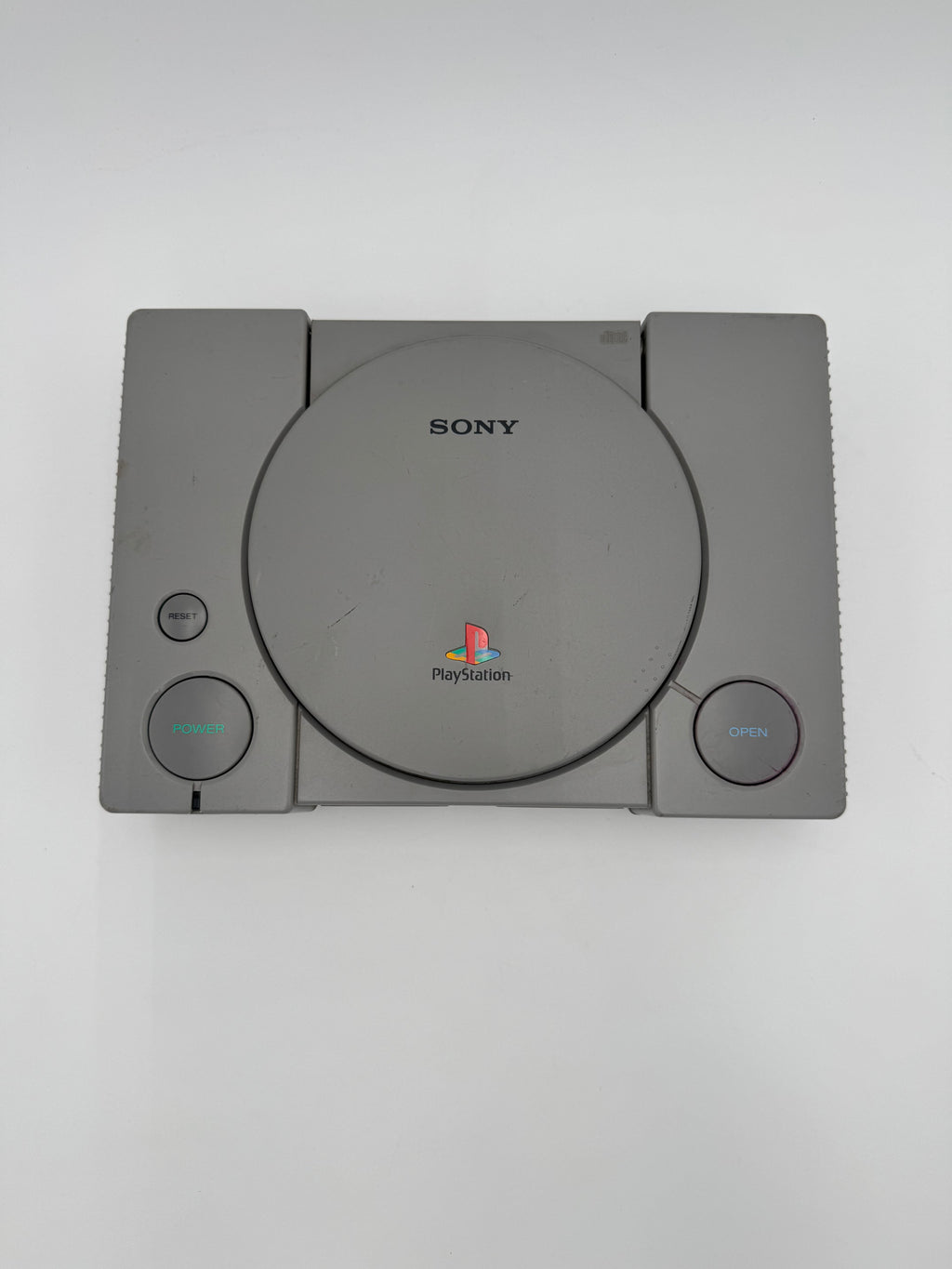 Sony PlayStation 1 SCPH-9001 Video Game Console - Silver - Broken