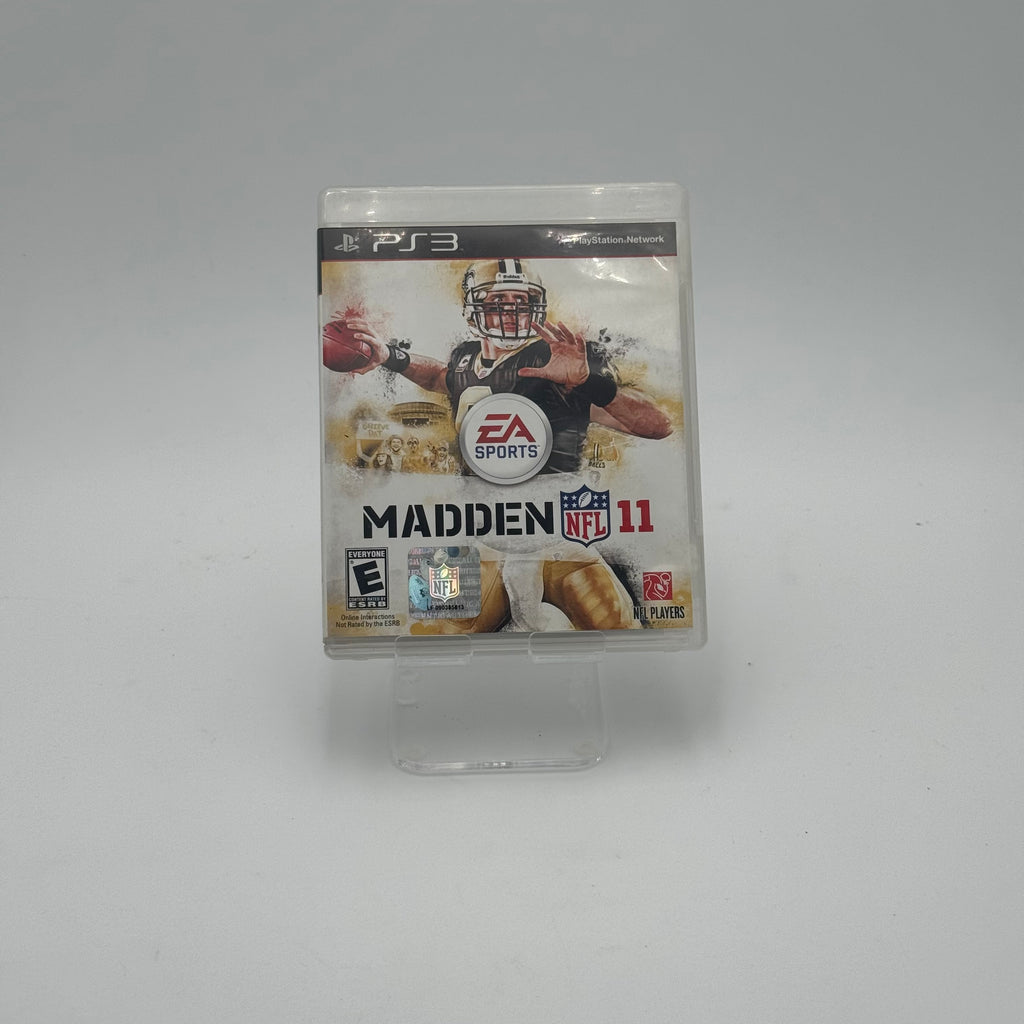 EA Sports Madden NFL 11 Video Game, Ps3, Pre-Owned