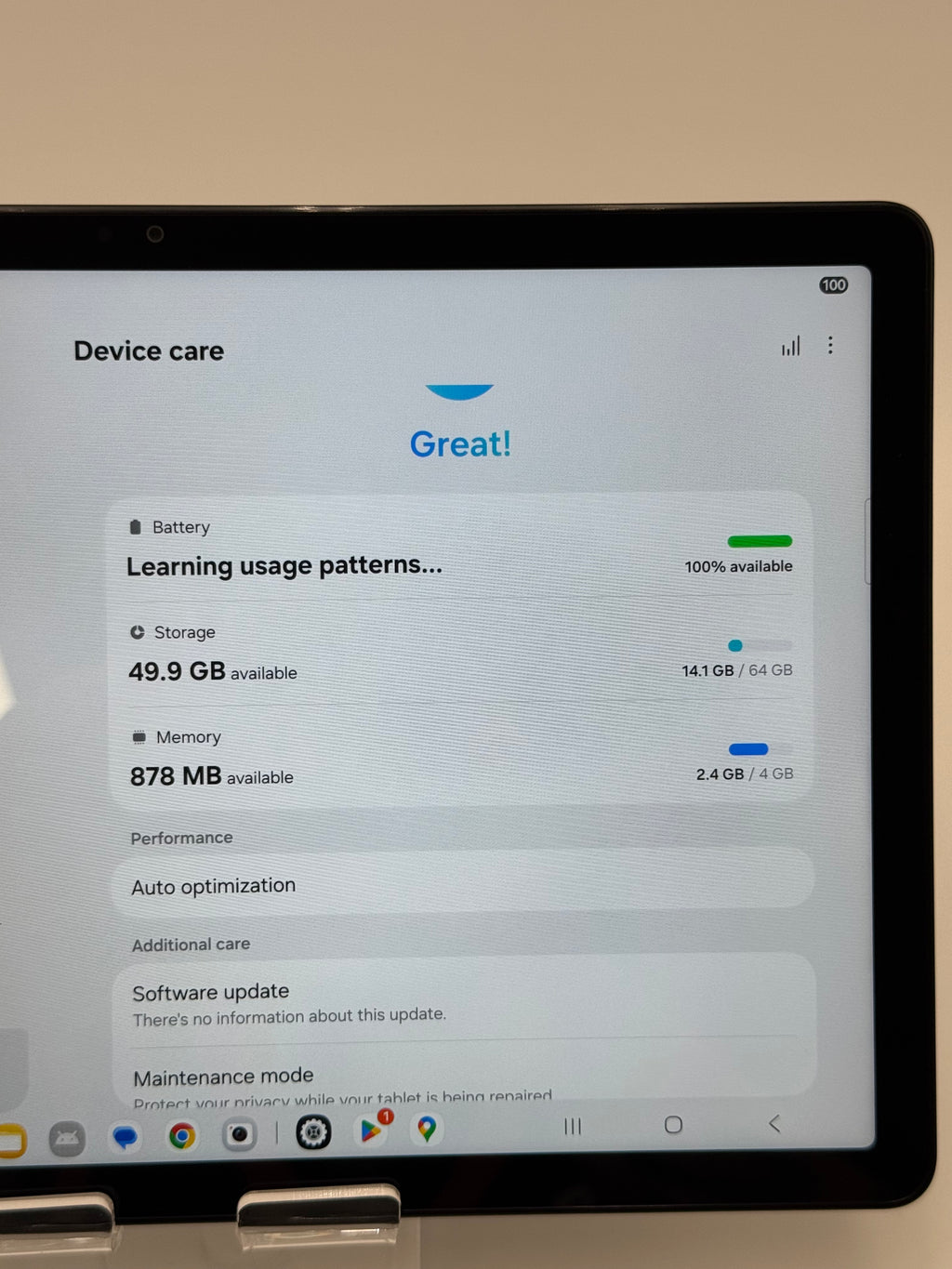 Samsung Galaxy Tab A9+ SM-X210 2024 11" 64GB Wi-Fi Only 6E 13MP Navy Blue