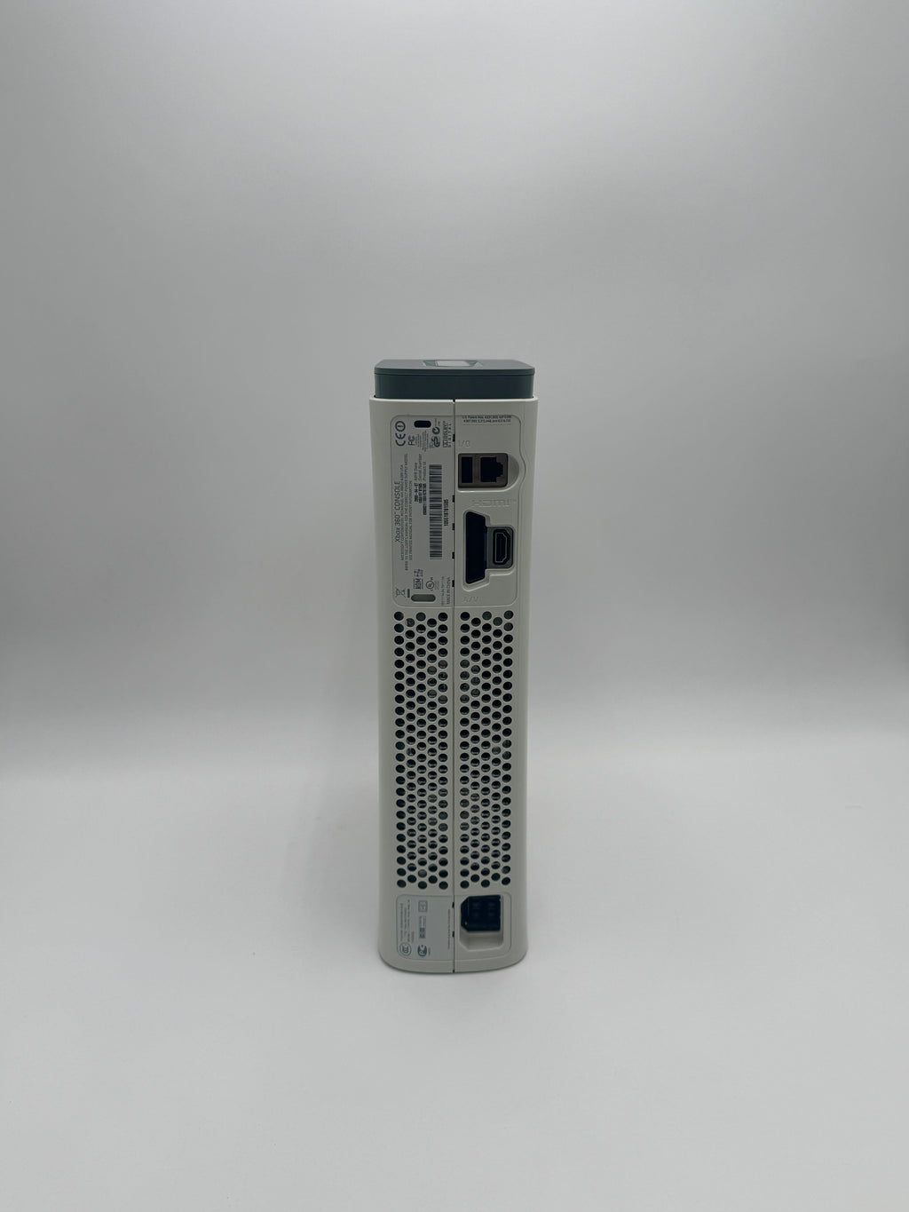 Untested Microsoft Xbox 360 (2005) White Video Game System - 128GB Console Only