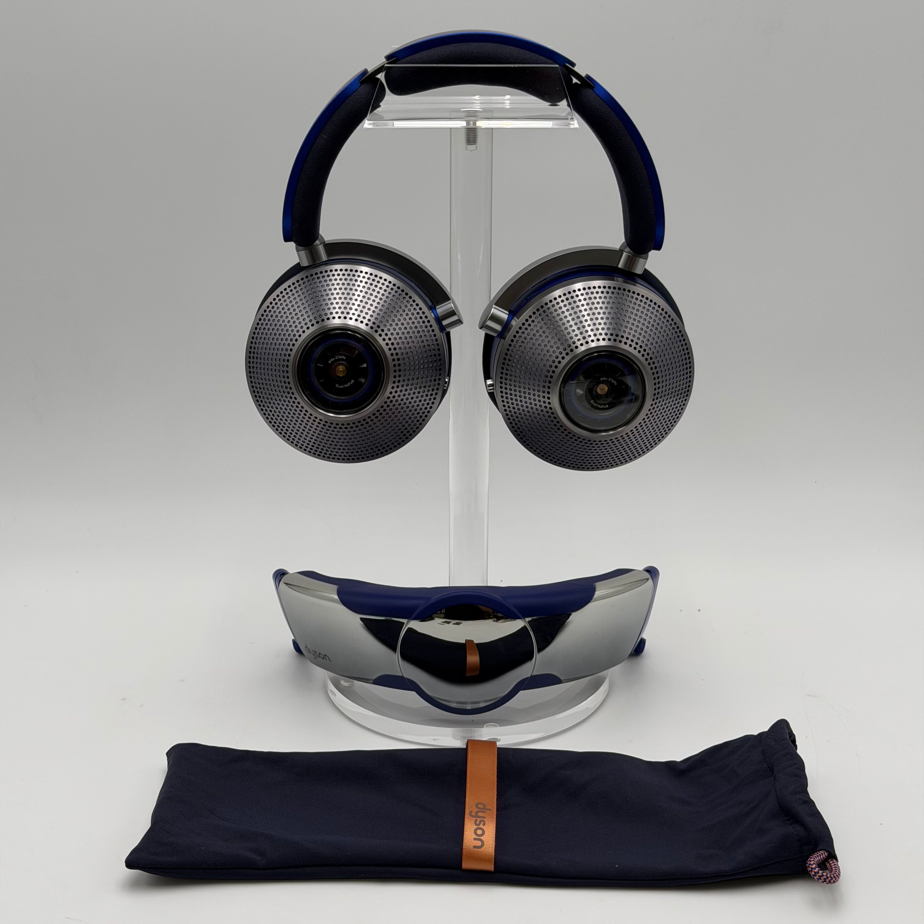 Dyson Zone Noise Cancelling Headphones with Air Purifier Ultra Blue