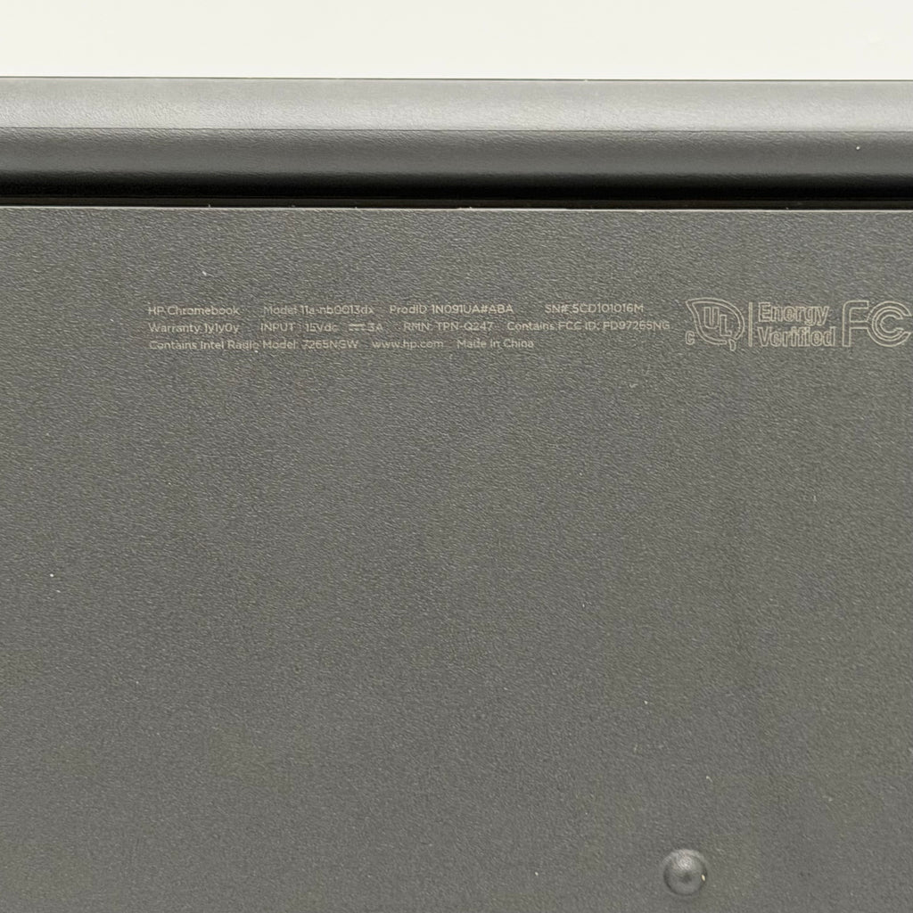 HP Chromebook 11a-nb0013dx 11" intel Celeron 4GB RAM 32GB Jet Black - Good Condition