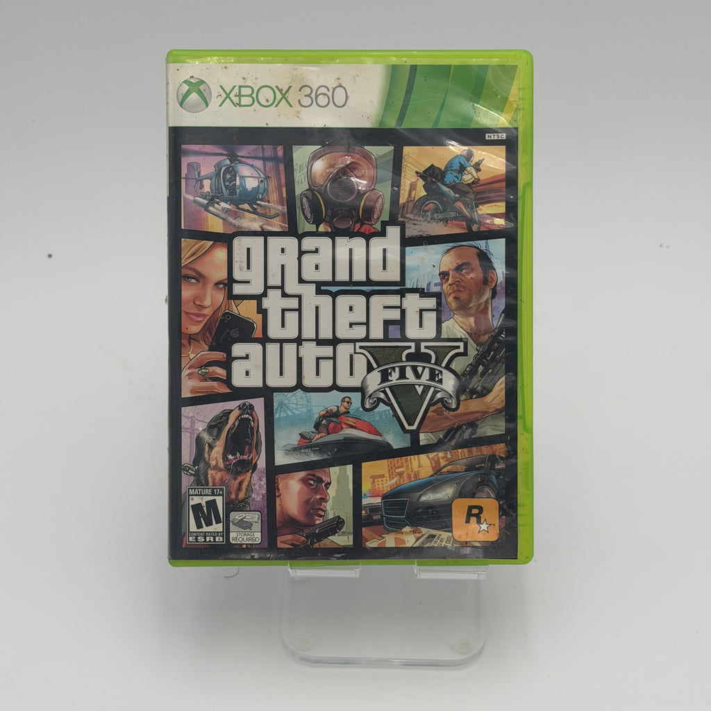 Grand Theft Auto V (Microsoft Xbox 360, 2013) - Complete