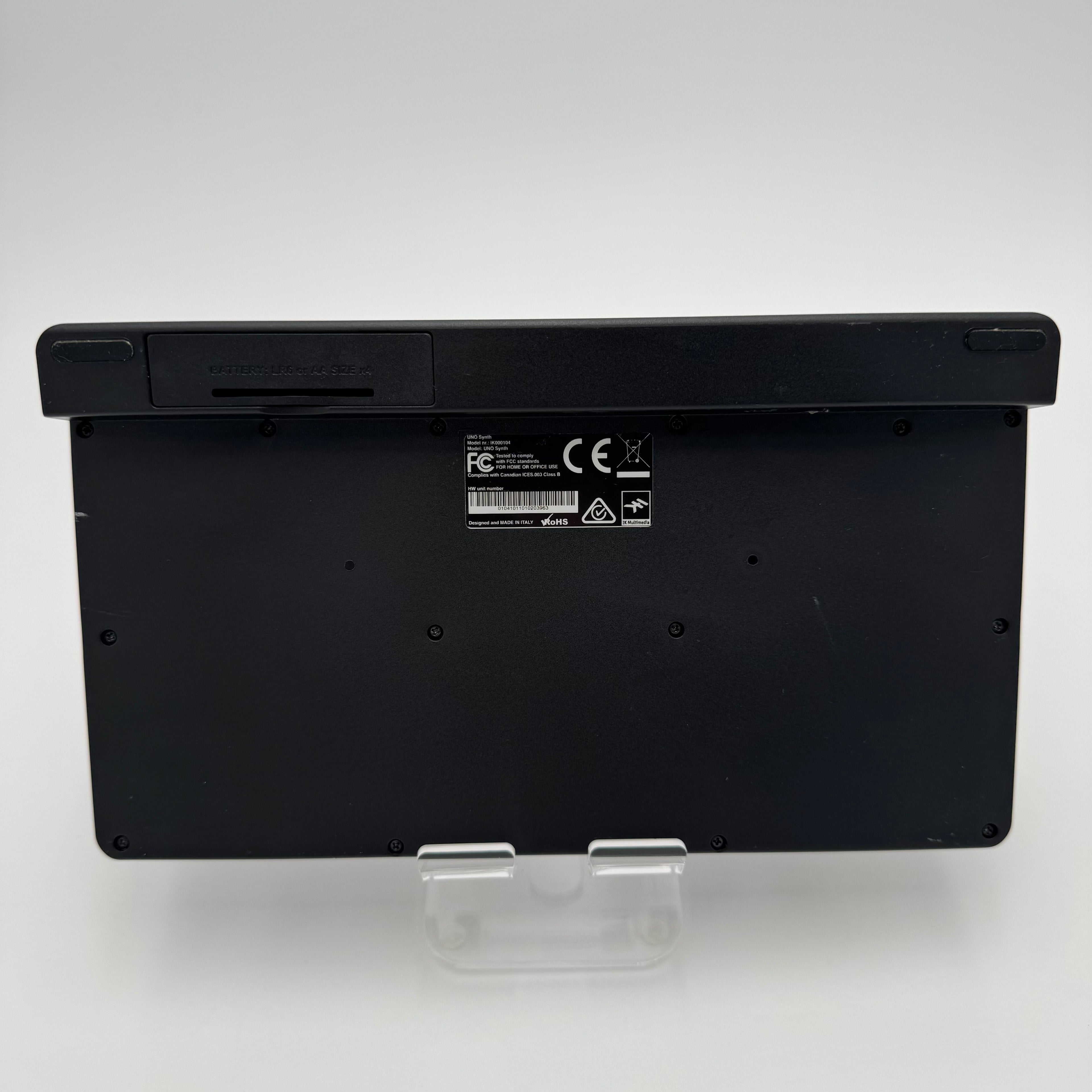 IK Multimedia UNO Synth Portable Analog Synthesizer - Black