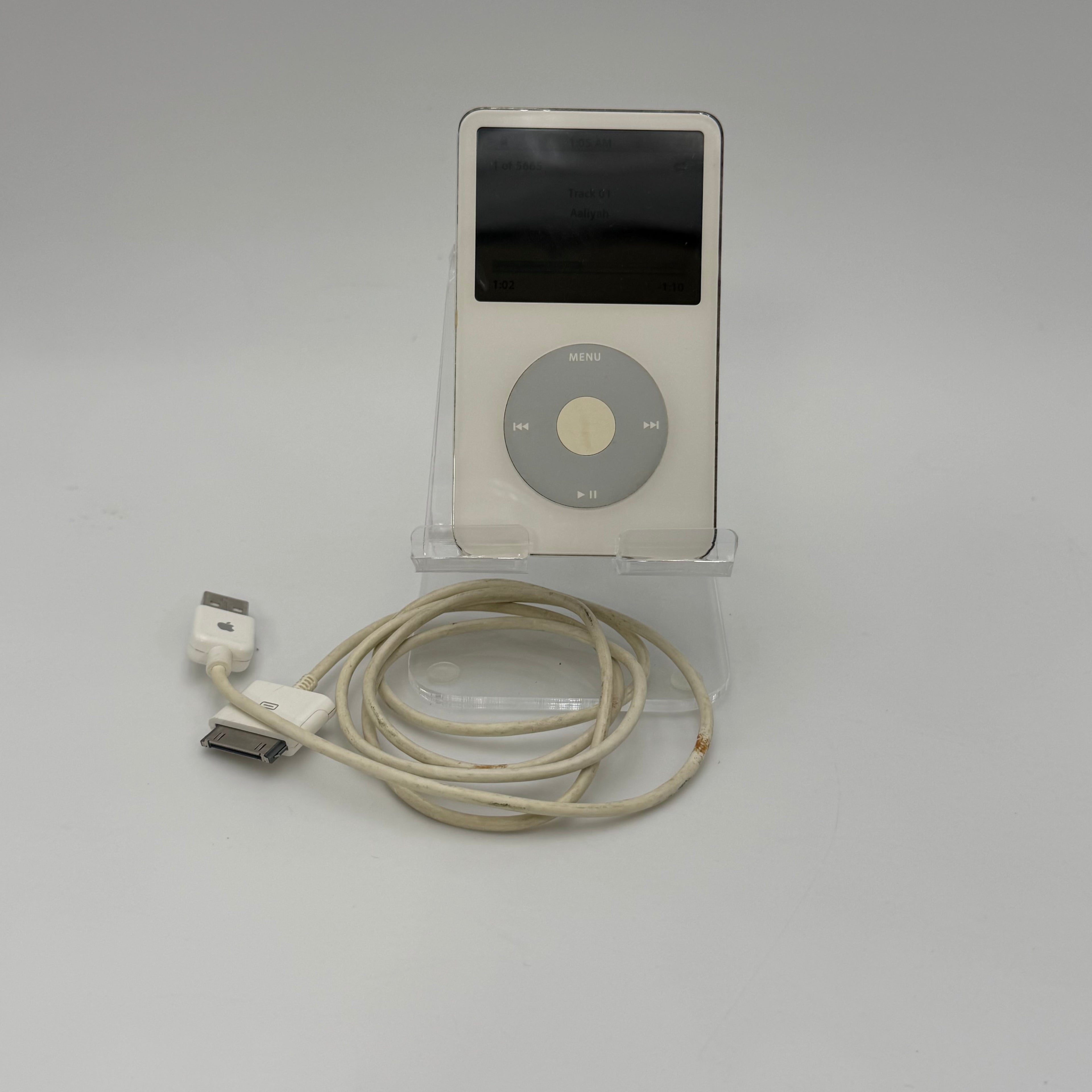 Apple iPod Classic 5th Gen. 30GB - white A1136