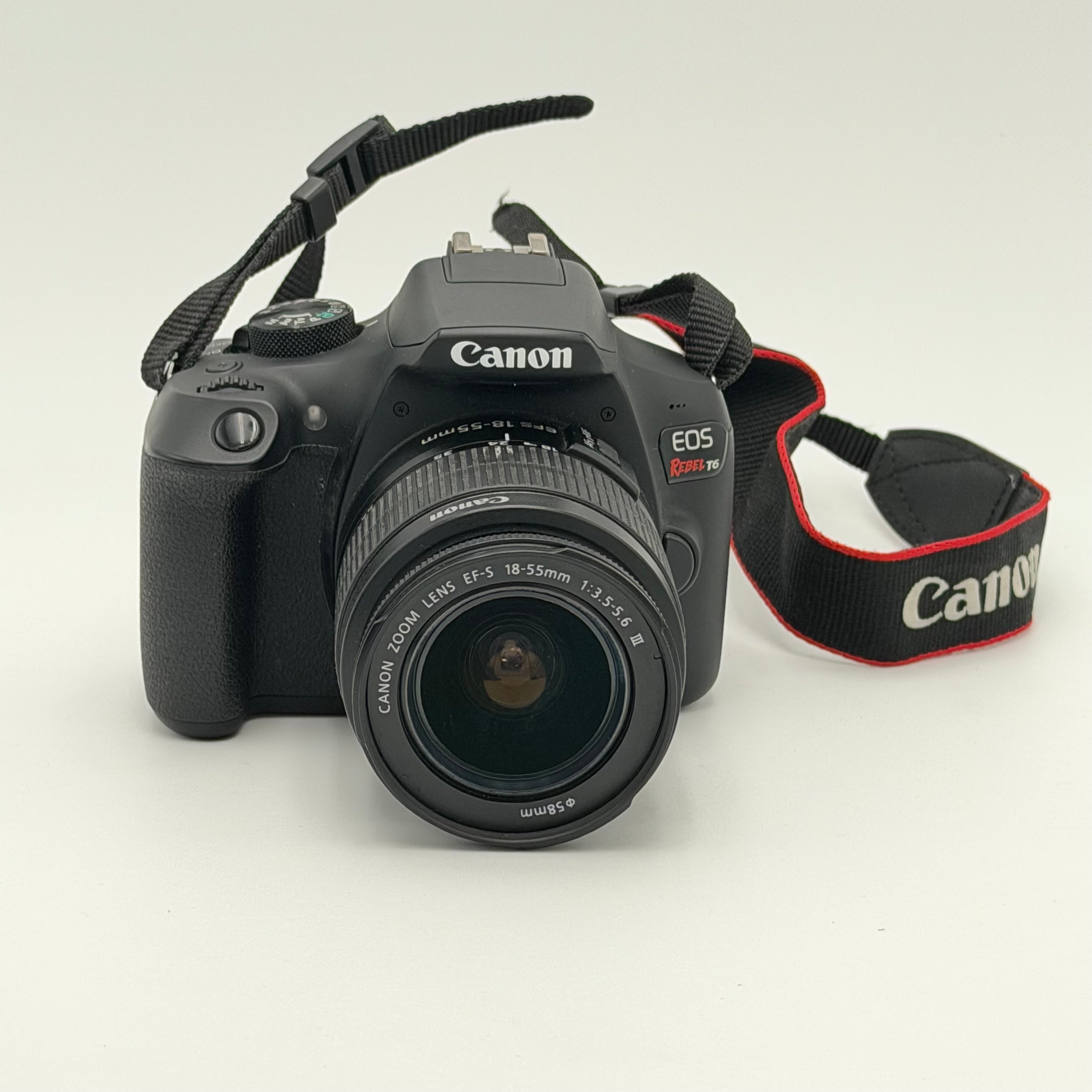 Canon EOS Rebel T6 Digital Camera w/ EFS 18-55mm lens DSLR Kit