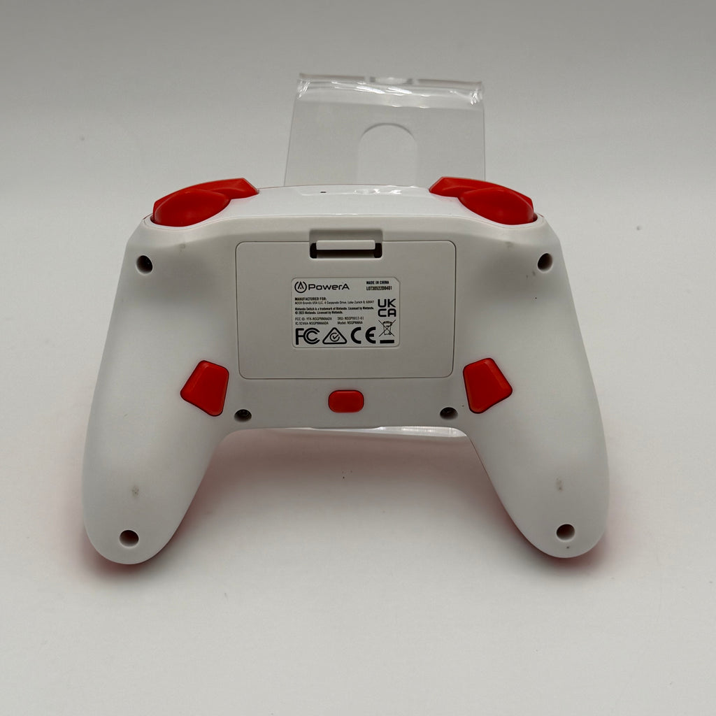 PowerA Wireless Controller, Super Mario, For Nintendo Switch, Red - USED