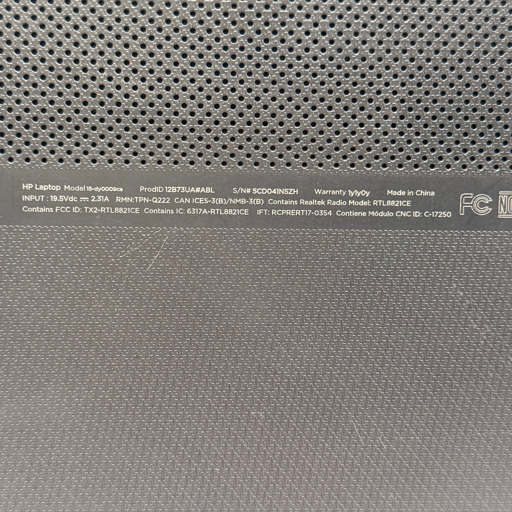 HP 15-dy0009ca Laptop - Broken