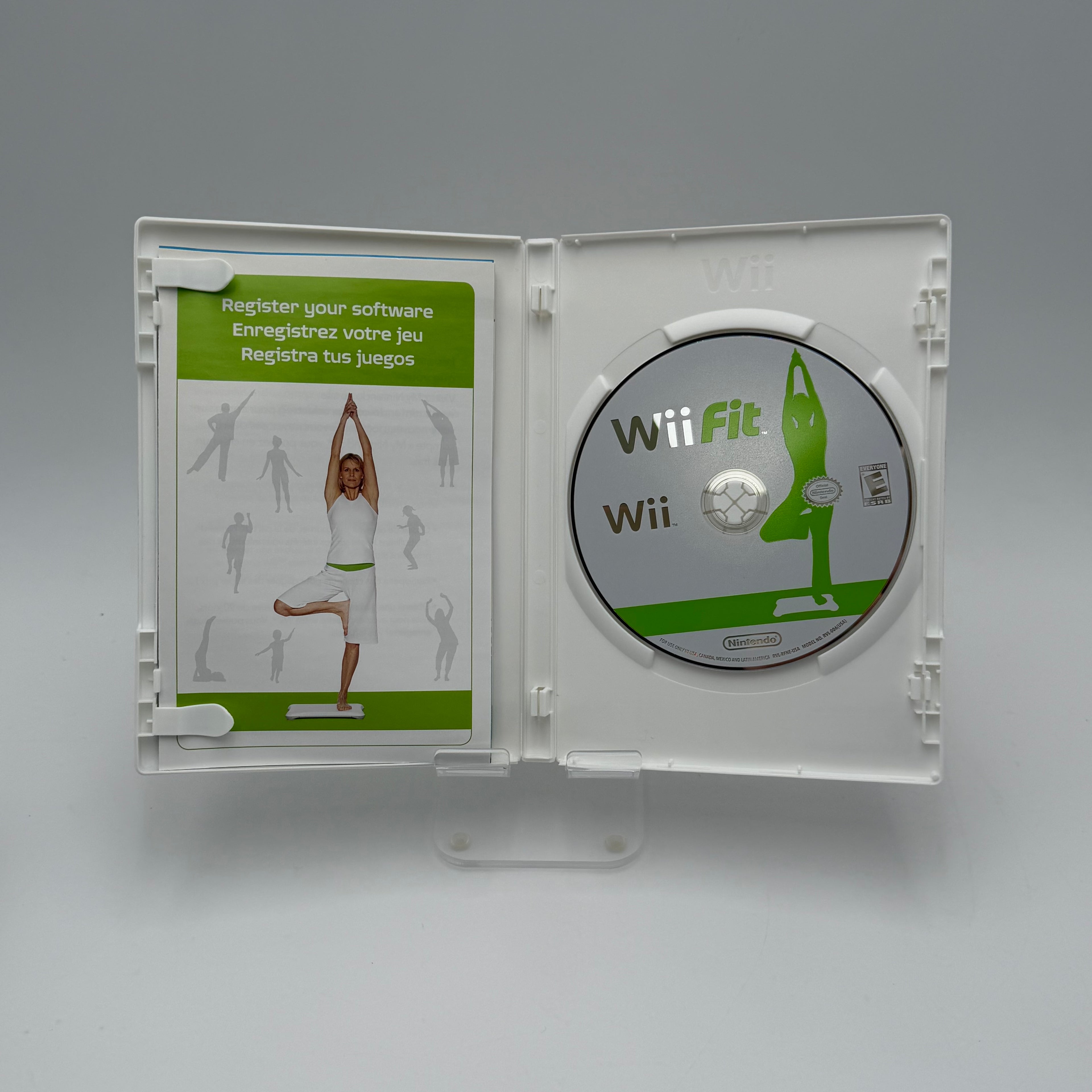 Nintendo Wii Fit Game for Wii - Used With Box, Manual & Inserts