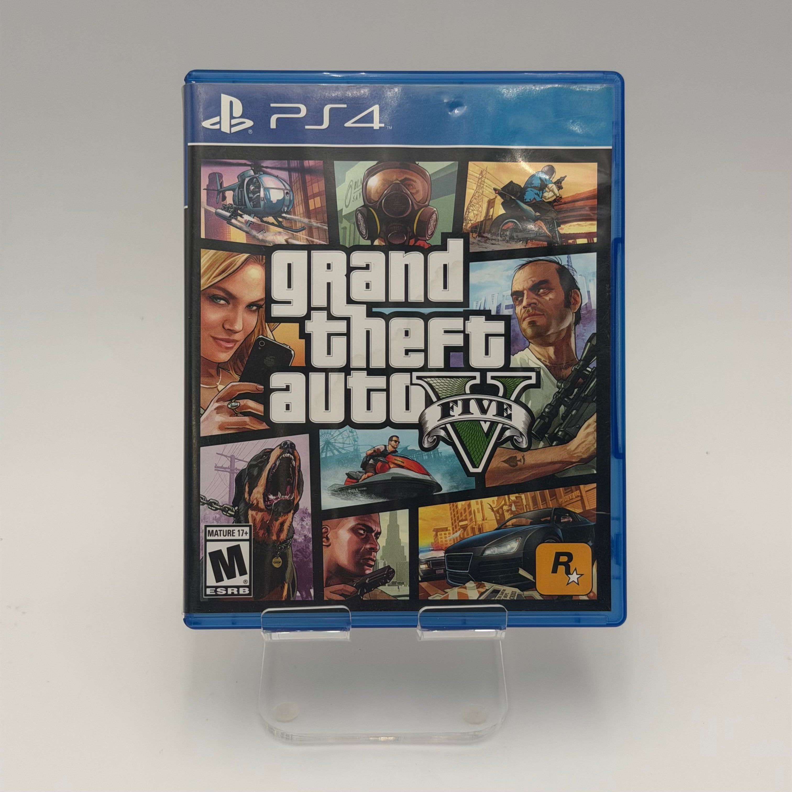 Grand Theft Auto V 5 (Sony PlayStation 4 PS4, 2014) CIB W/ Map