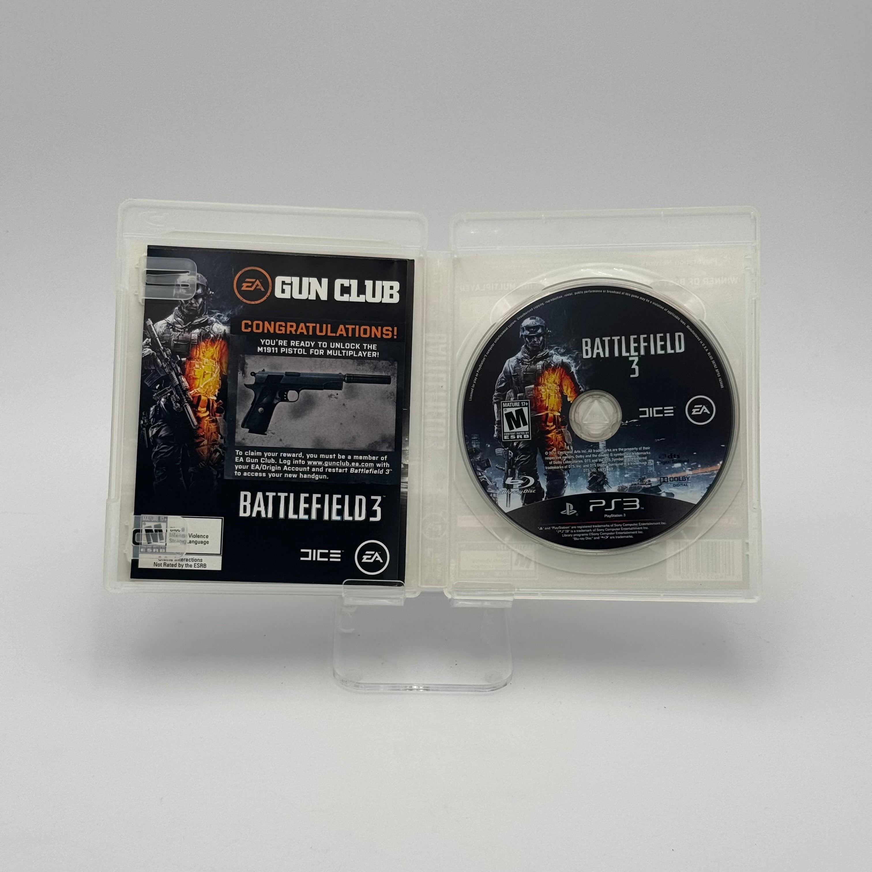 Battlefield 3 Video Game, PS3, Pre-Owned