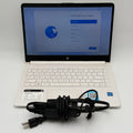 HP 14-dq0002dx Laptop 64GB White - With Charger