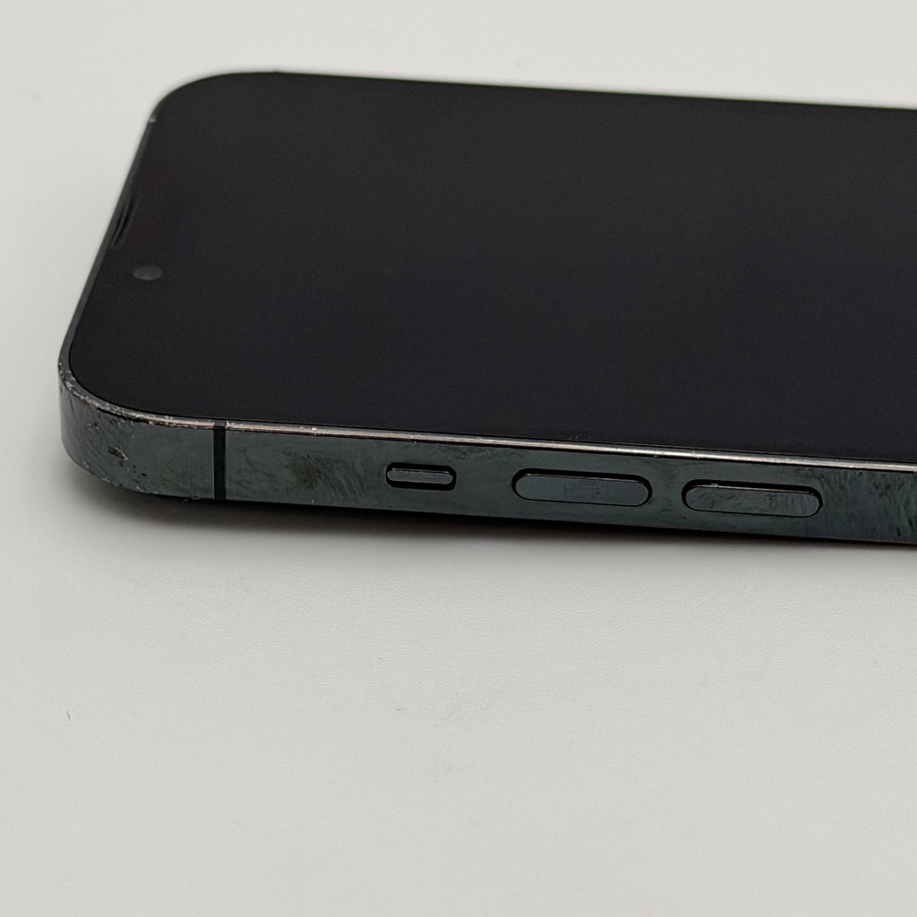 Broken Unlocked Apple iPhone 13 Pro - 128GB - Green - Cracked Rear Camera - Back