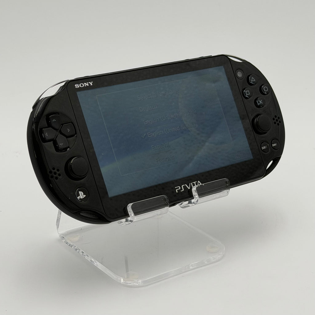 Sony PlayStation Vita Slim (PCH-2001) Black 128GB Handheld Game Console