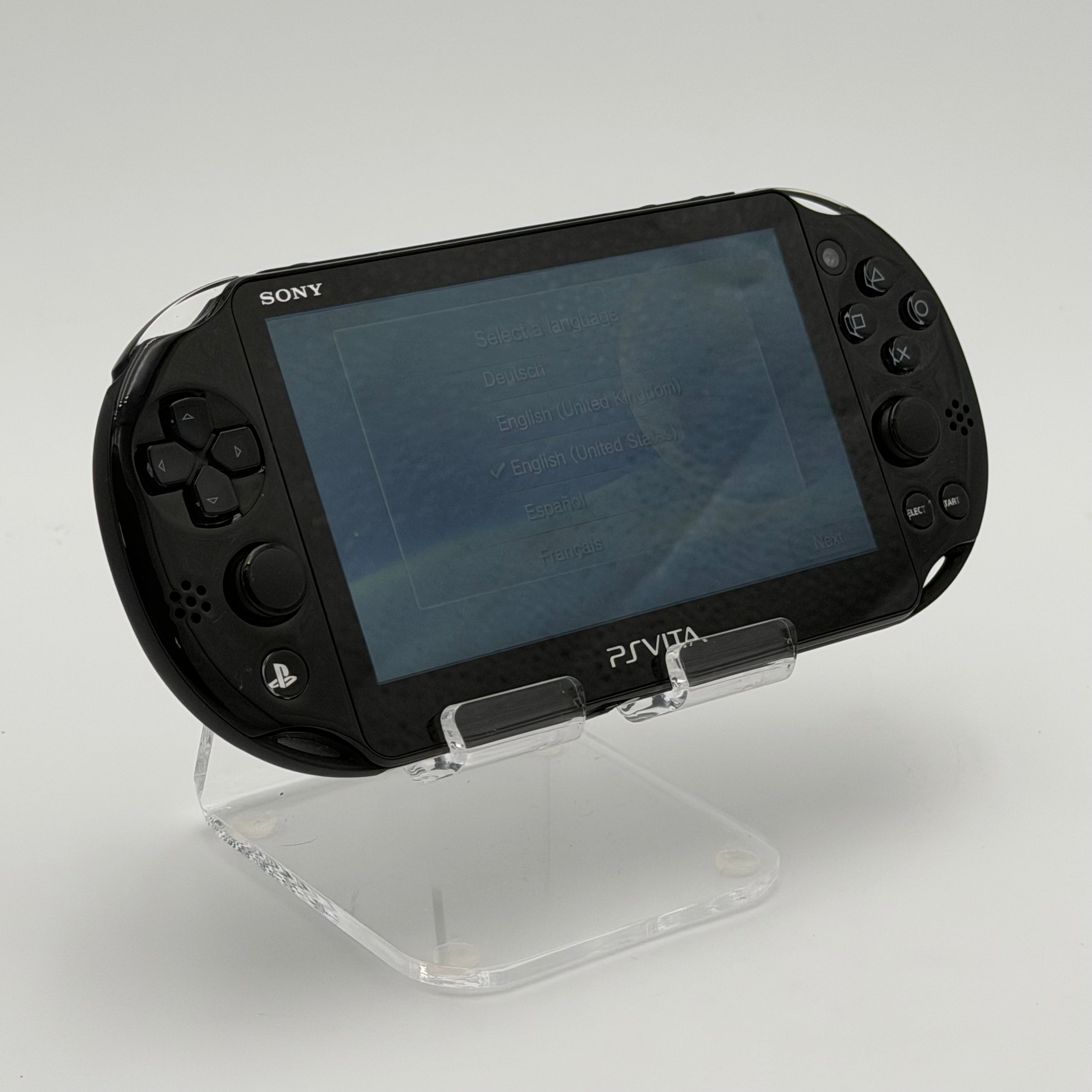 Sony PlayStation Vita Slim (PCH-2001) Black 128GB Handheld Game Console