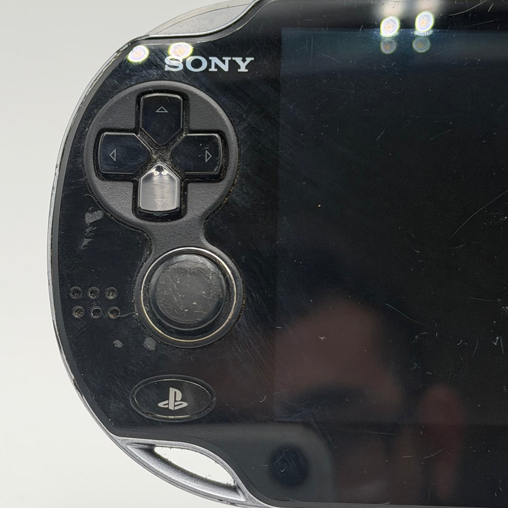 Sony PlayStation Vita PCH-1001 Black Video Game System Used - A