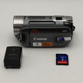 Canon FS100 Camcorder Black Untested No Charger