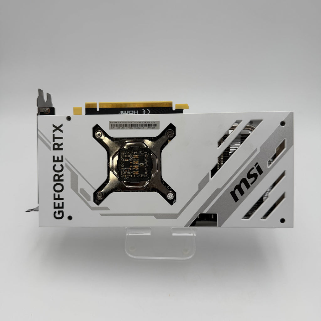 MSI GeForce RTX 4070 SUPER White Graphics Card - Tested/Working