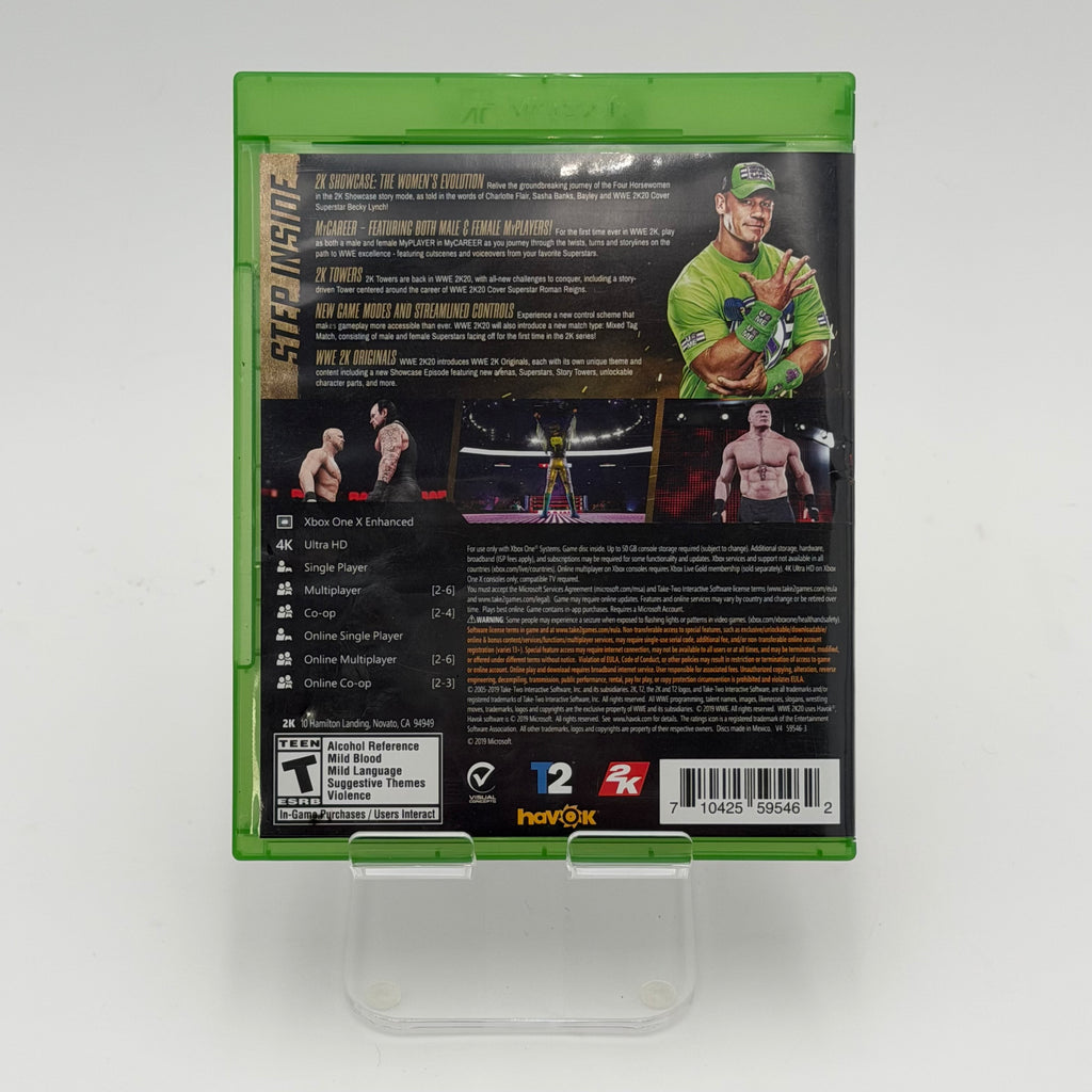 Xbox One WWE 2K20 Video Game