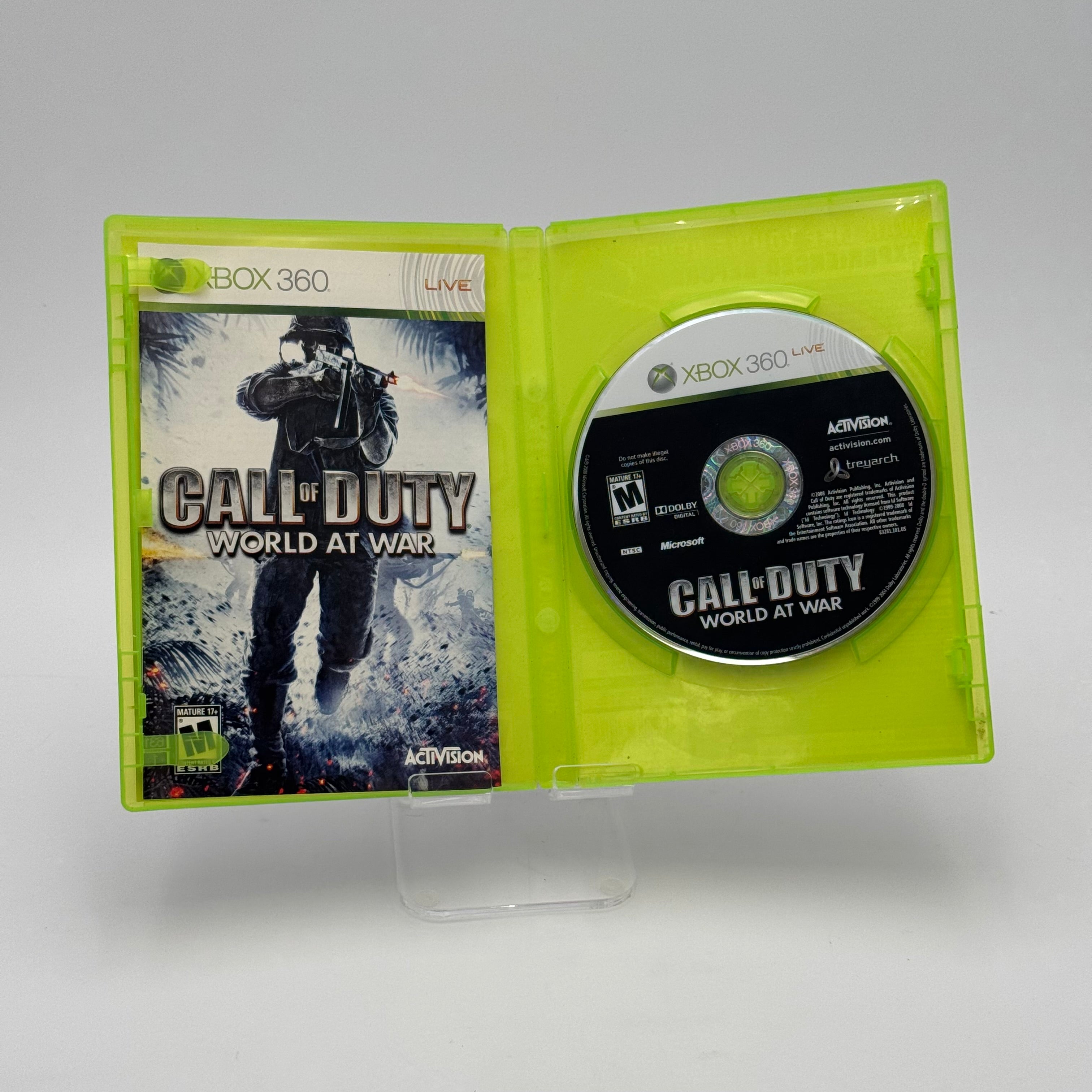 Xbox 360 Call of Duty: World at War Used Video Game