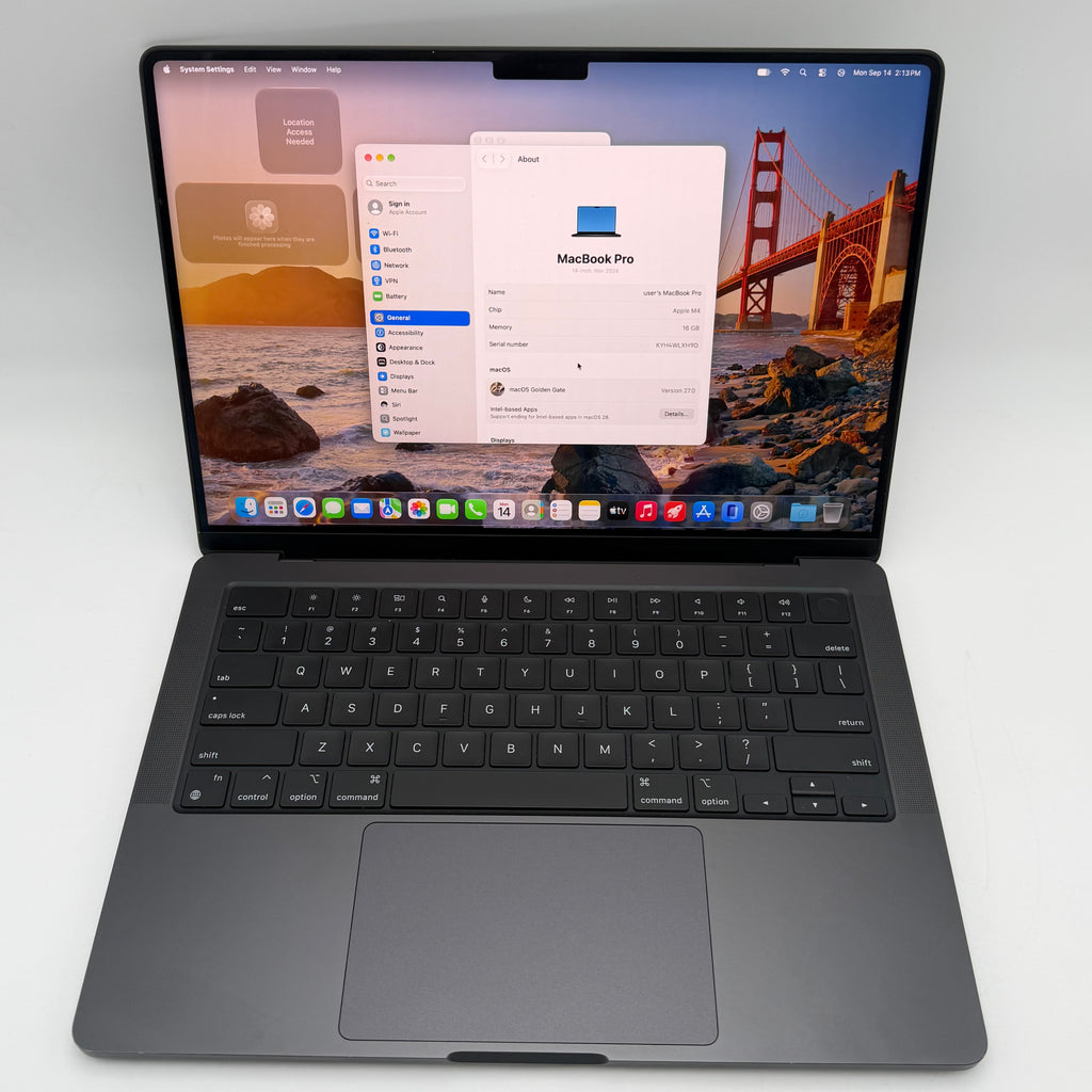 Apple MacBook Air 13-inch M4 A3240 2025 Black - Used A
