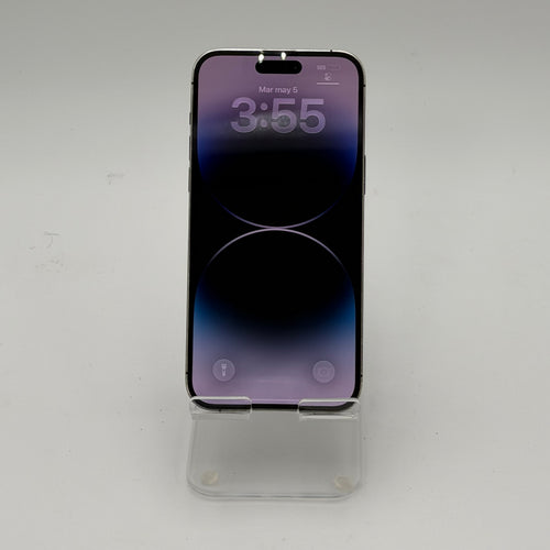 Apple iPhone 14 Pro Max 128GB (UNLOCKED) Black - 78% 🔋 Cracked Back