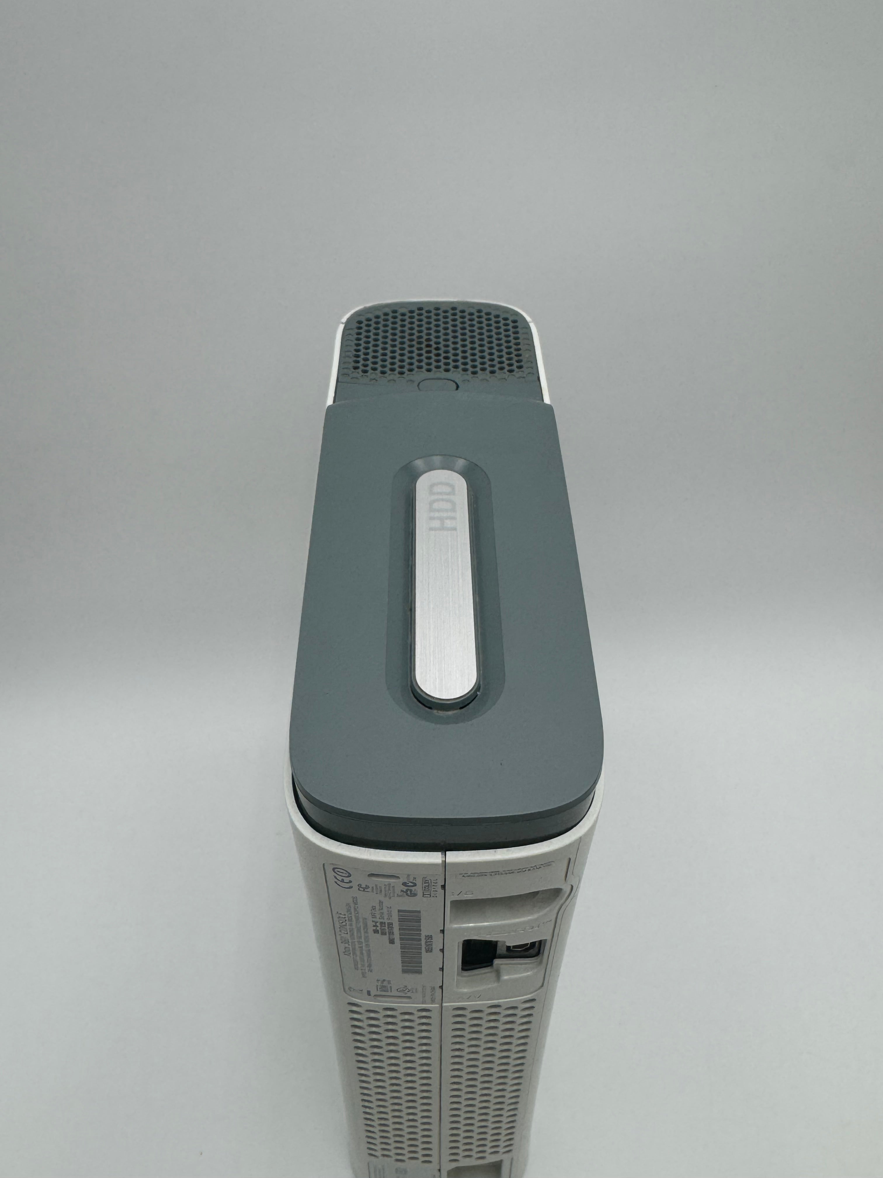 Untested Microsoft Xbox 360 (2005) White Video Game System - 128GB Console Only