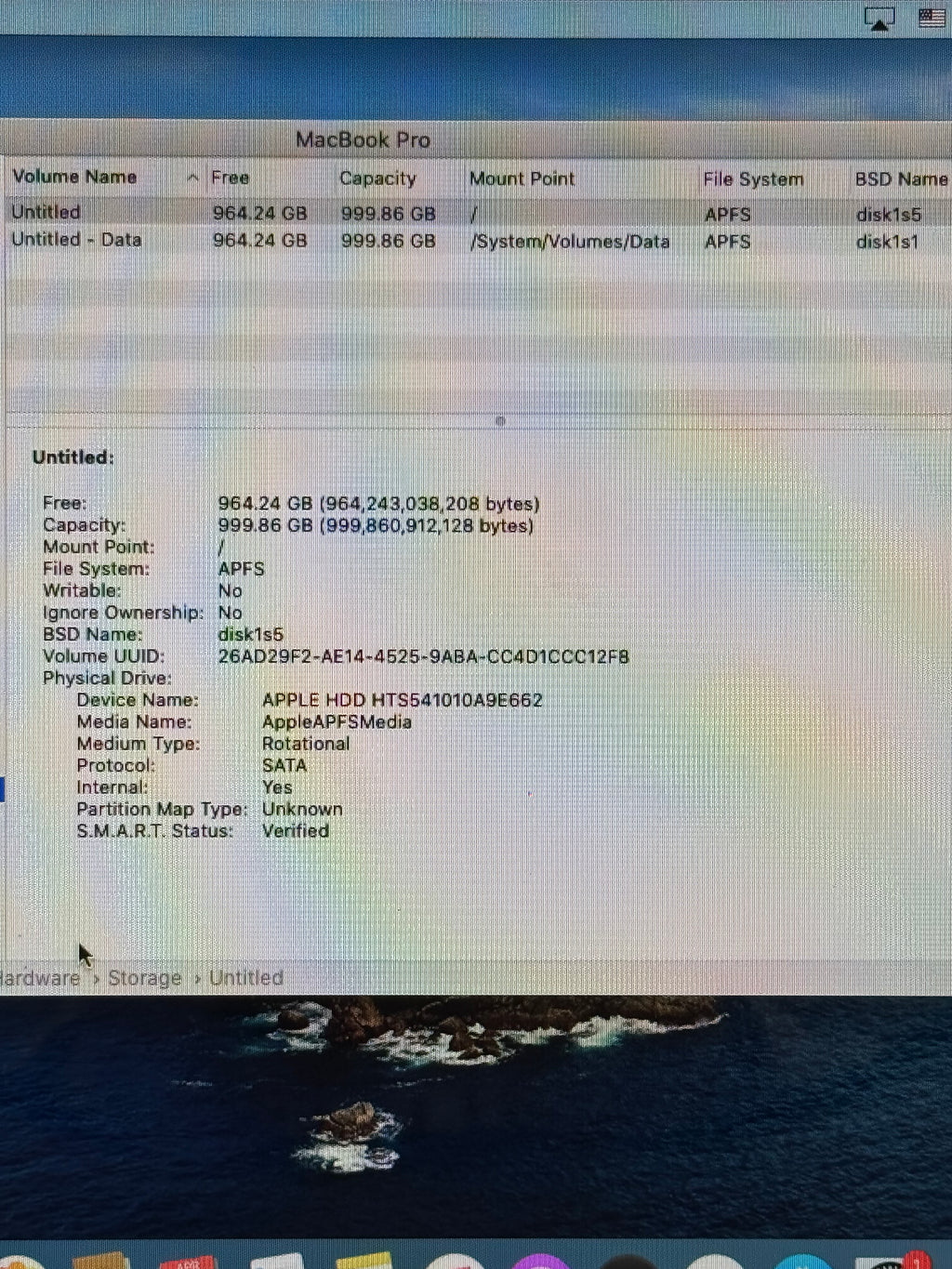 Apple MacBook Pro 13" A1278 2012 8GB 1TB Silver