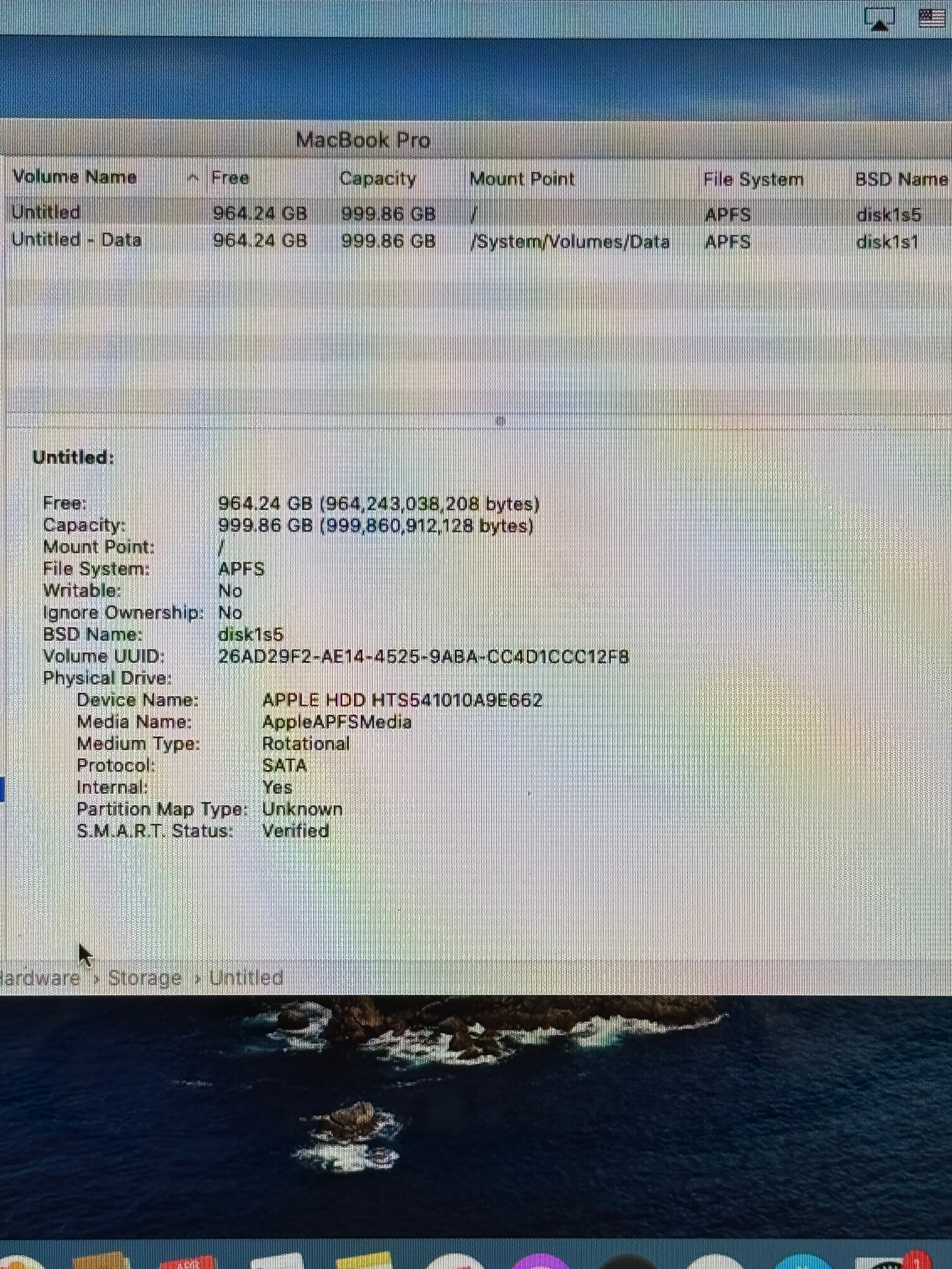 Apple MacBook Pro 13" A1278 2012 8GB 1TB Silver